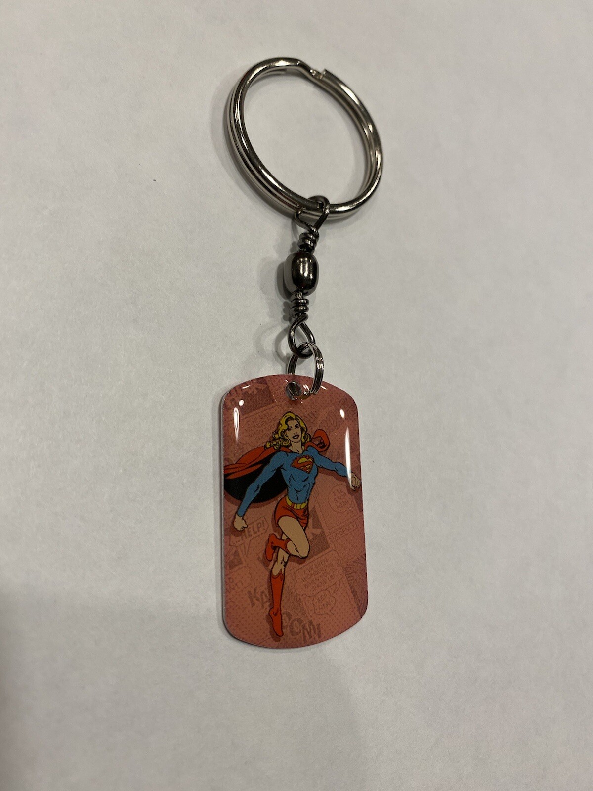 Supergirl Keychain