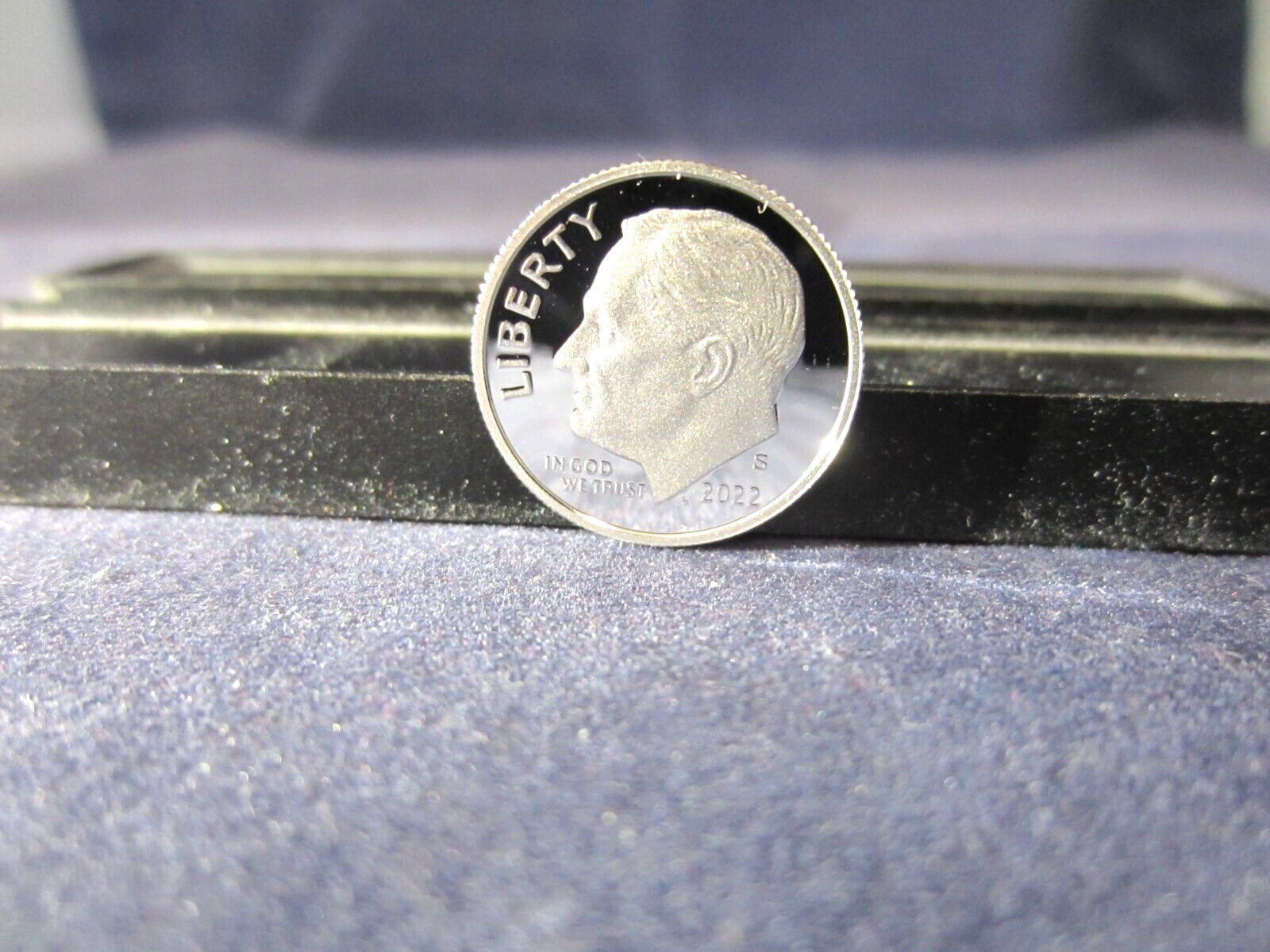 2022-S 99.9%  Silver Roosevelt Dime Deep Cameo Mirror Proof Upper Grading Range