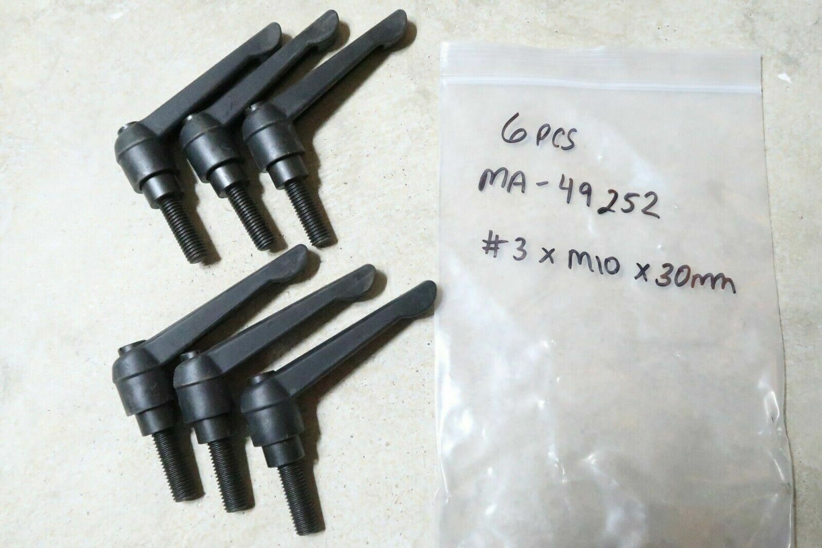 MONROE ENGINEERING MA-49252 #3 x M10 Stud SS Insert Adjustable Handle