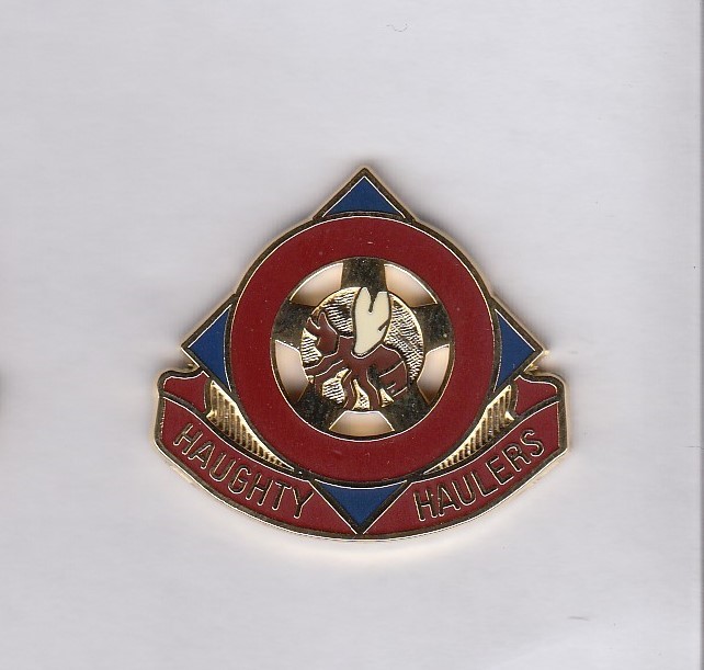 US Army 140th Quartermaster QM Battalion Support Supply crest DUI badge P-23