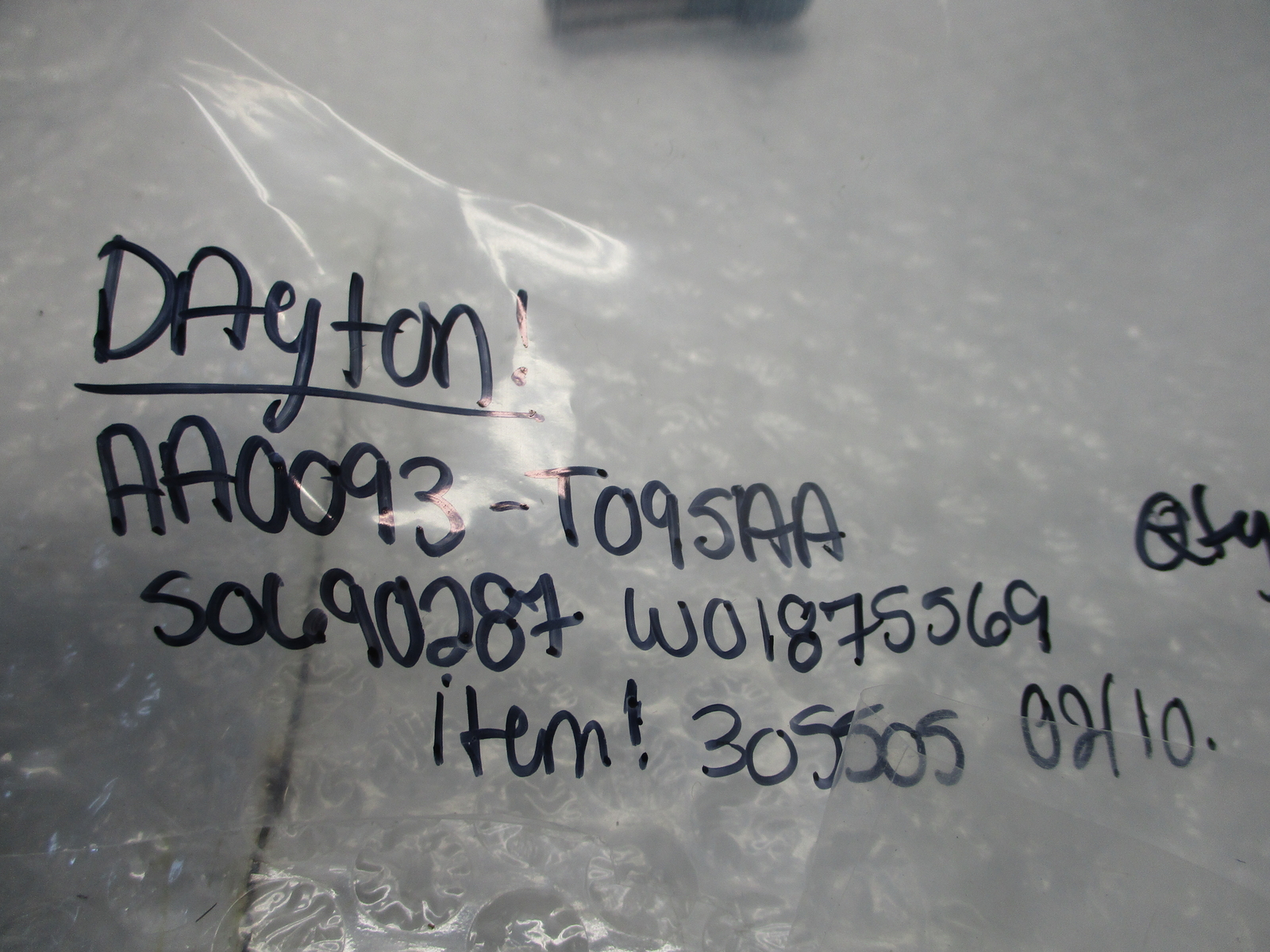 DAYTON AA0093-T095AA PUNCH NSNP