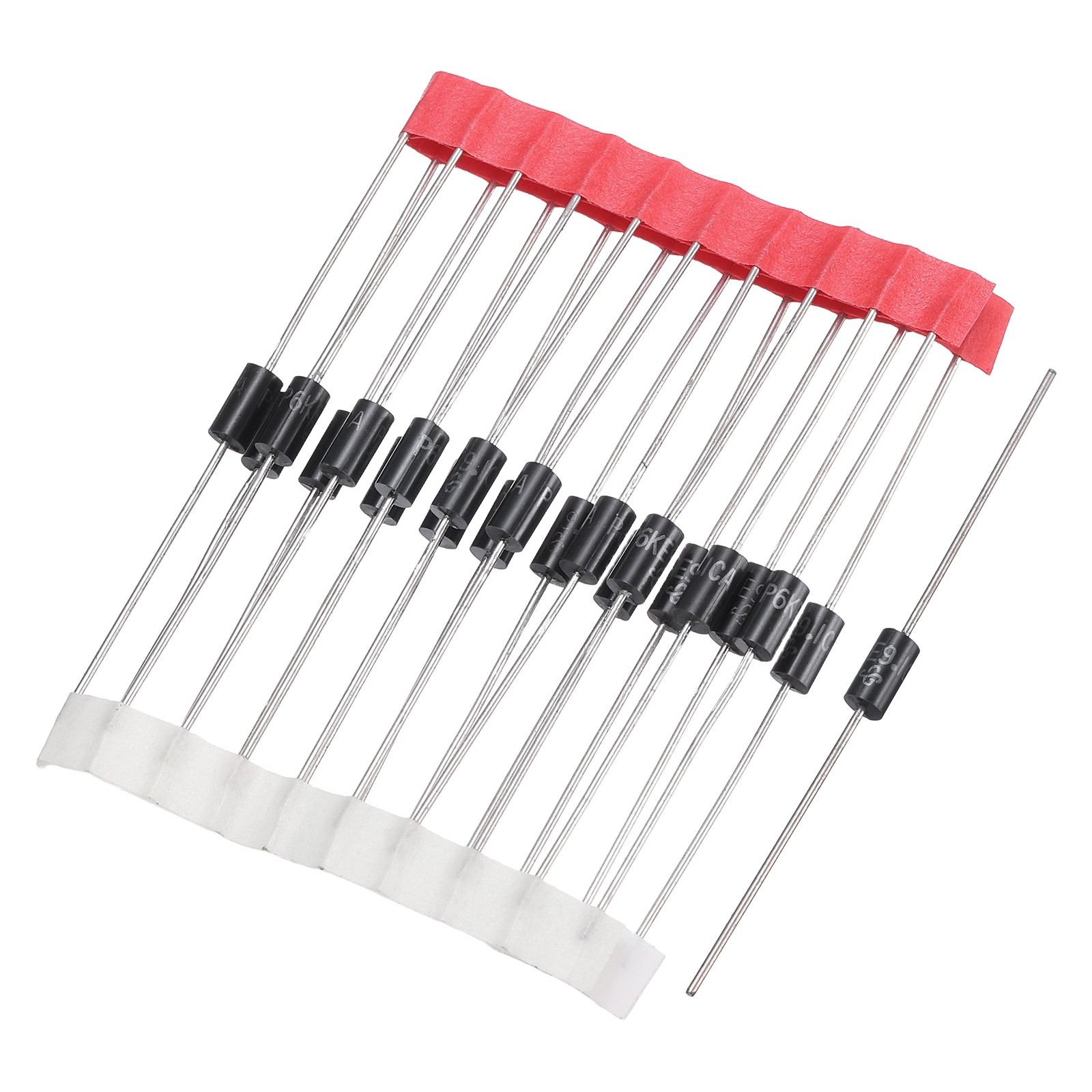 20Pcs Transient Suppression Diodes P6KE9.1CA DO-15 Axial Bidirectional Channel