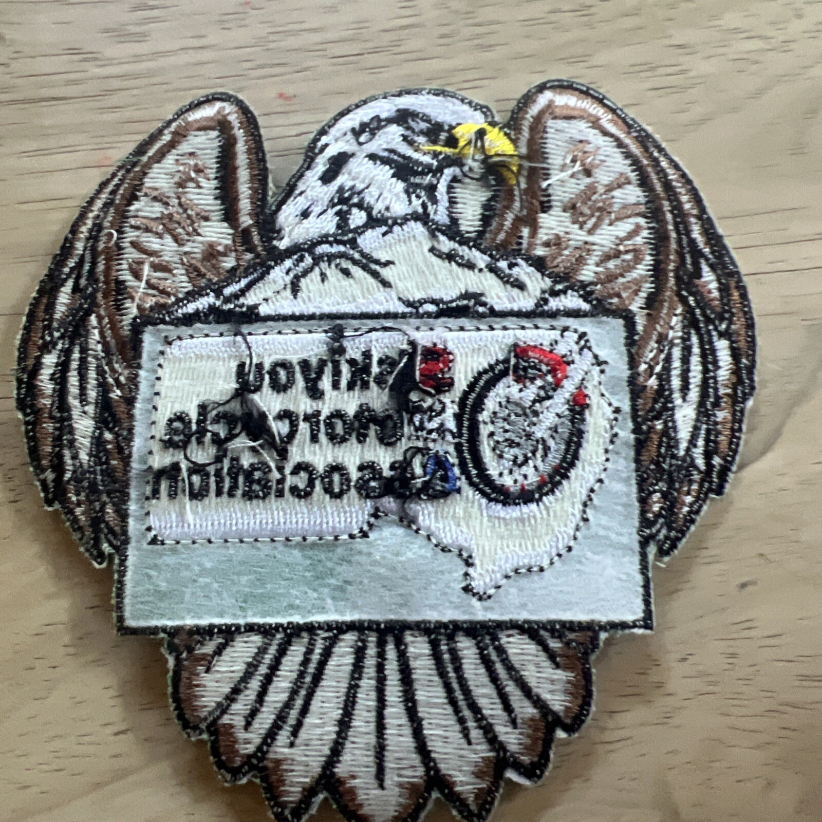 Vintage Siskiyou motorcycle Association patch