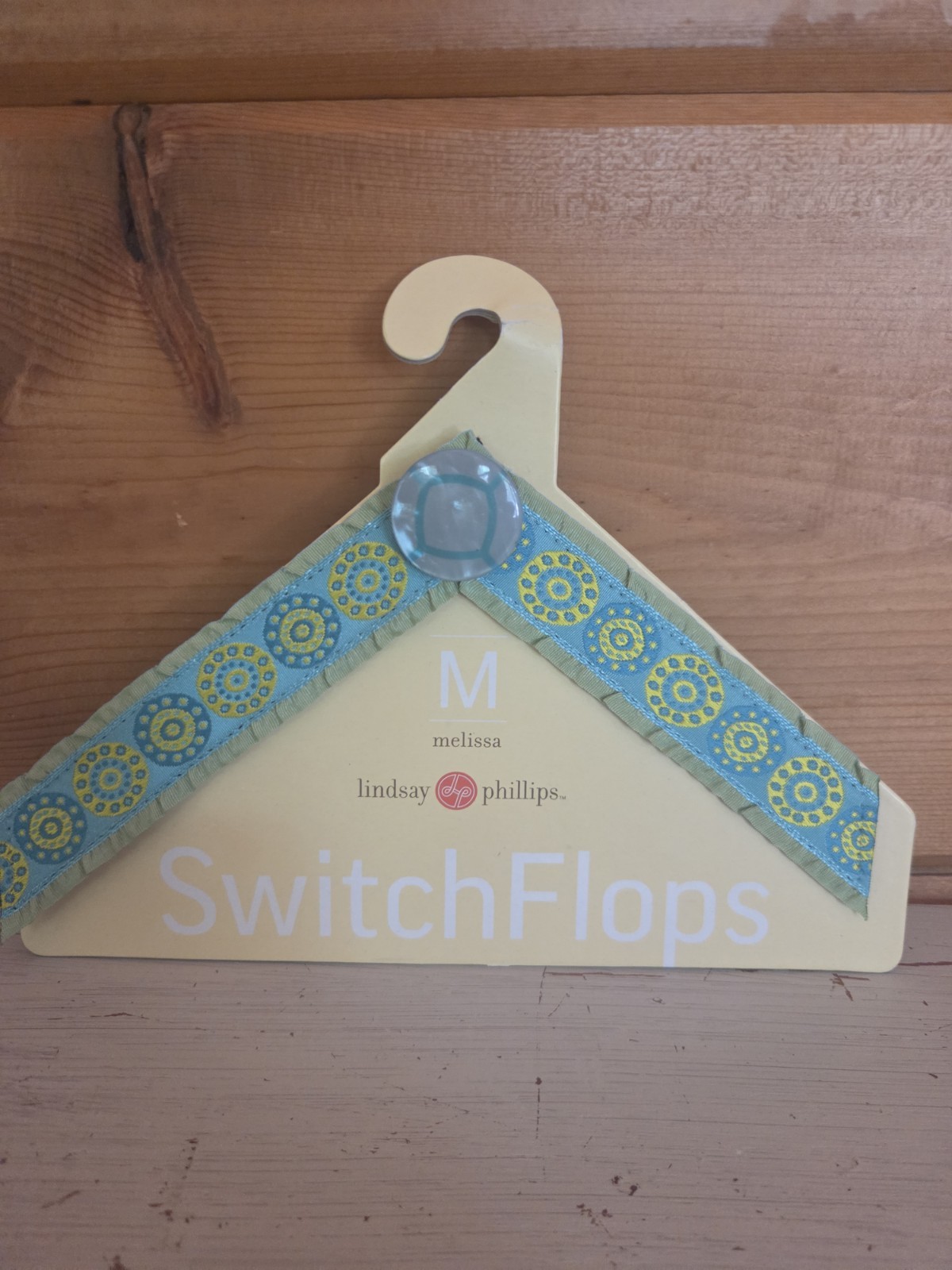 Lindsay Phillips Switchflops Interchangeable Straps Jami Size Medium 7/8 New