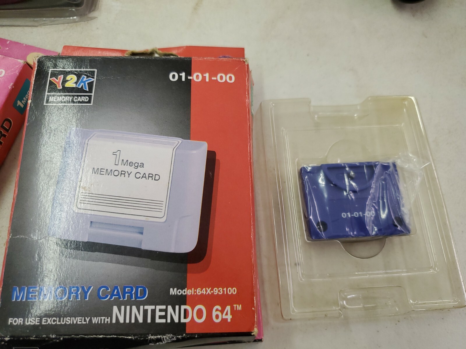 Y2K Nintendo 64 1 Mega memory Card