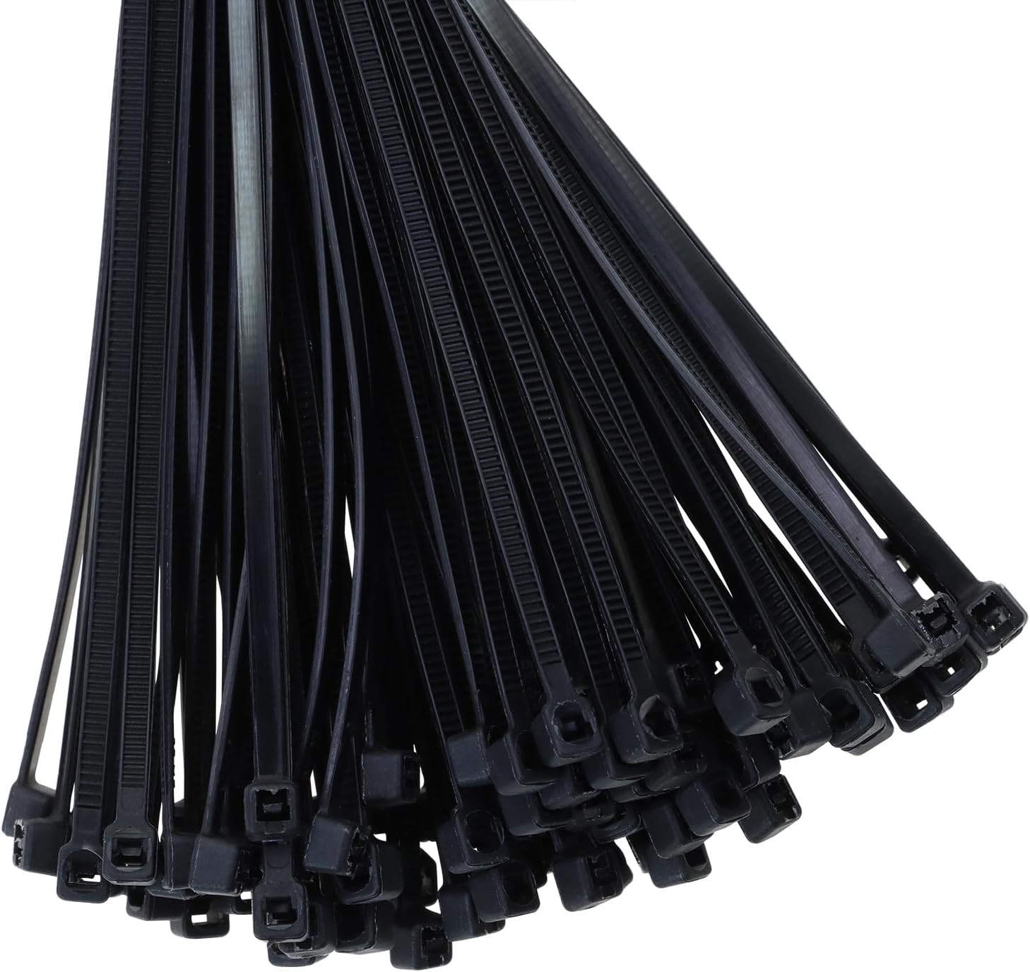 Mini Skater 4 Inch Multi-Color Multi-Purpose Nylon 4 inch, 200pcs Solid Black