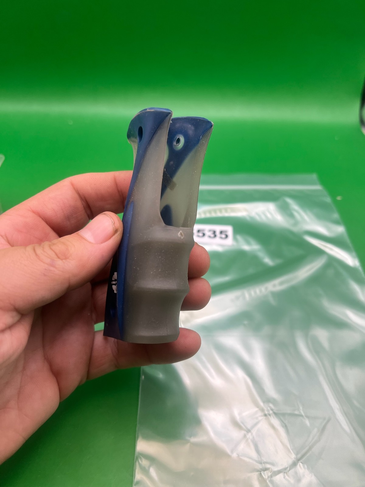 DLX Luxe Grip Blue/Clear