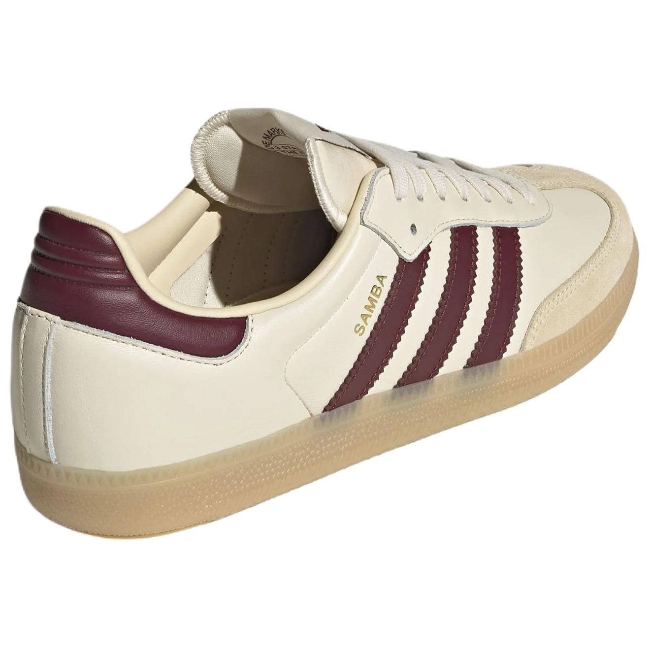 Adidas Samba Og Wonder White Shadow Red - JS3830 Size