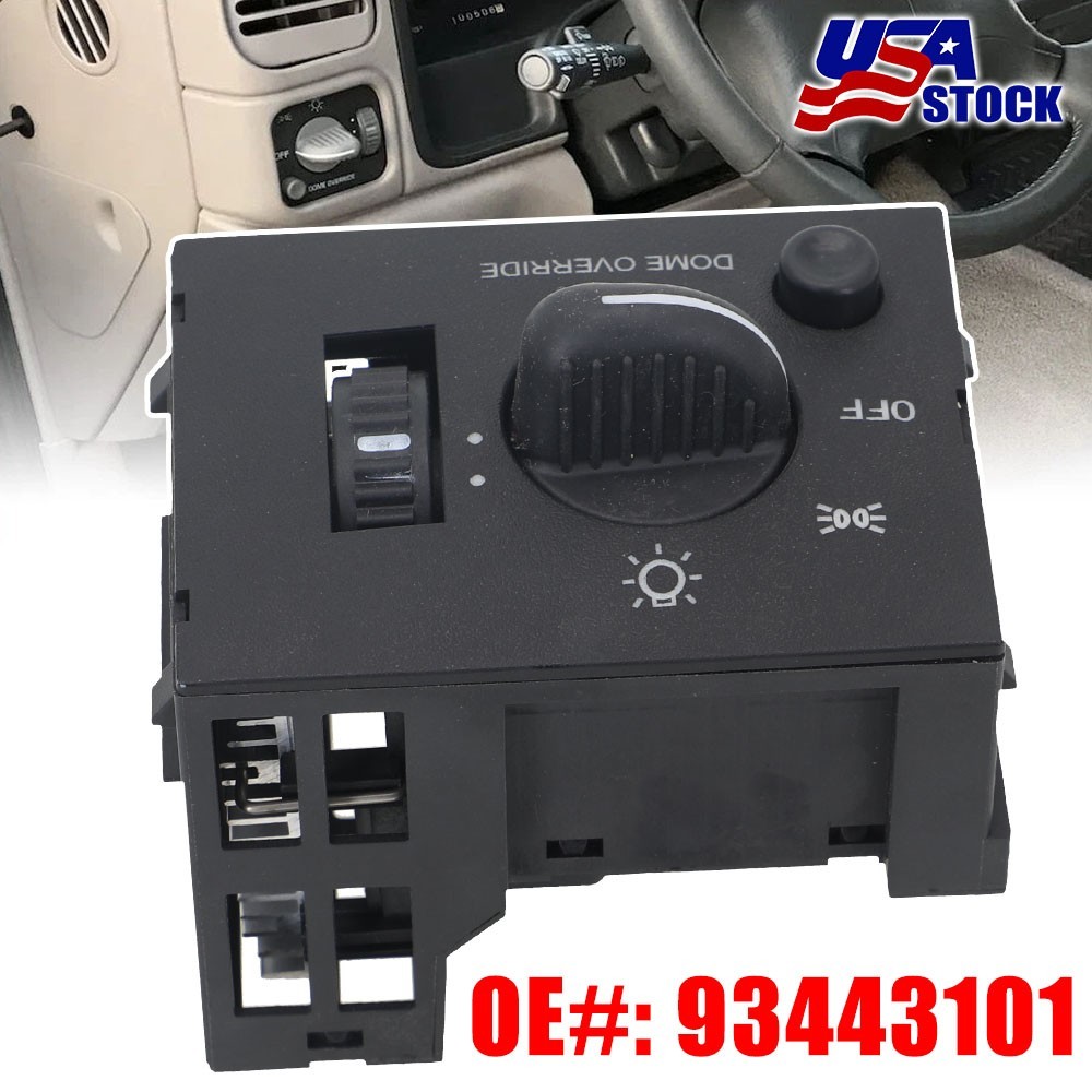 Headlight Switch For 1995-2000 Chevy GMC C1500 C2500 C3500 Pickup 1995-2002✈️