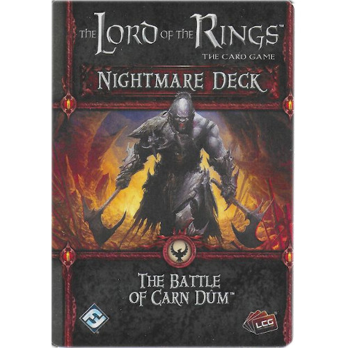Lord of the Rings LCG The Battle of Carn Dum Nightmare Deck Game Expansion - New