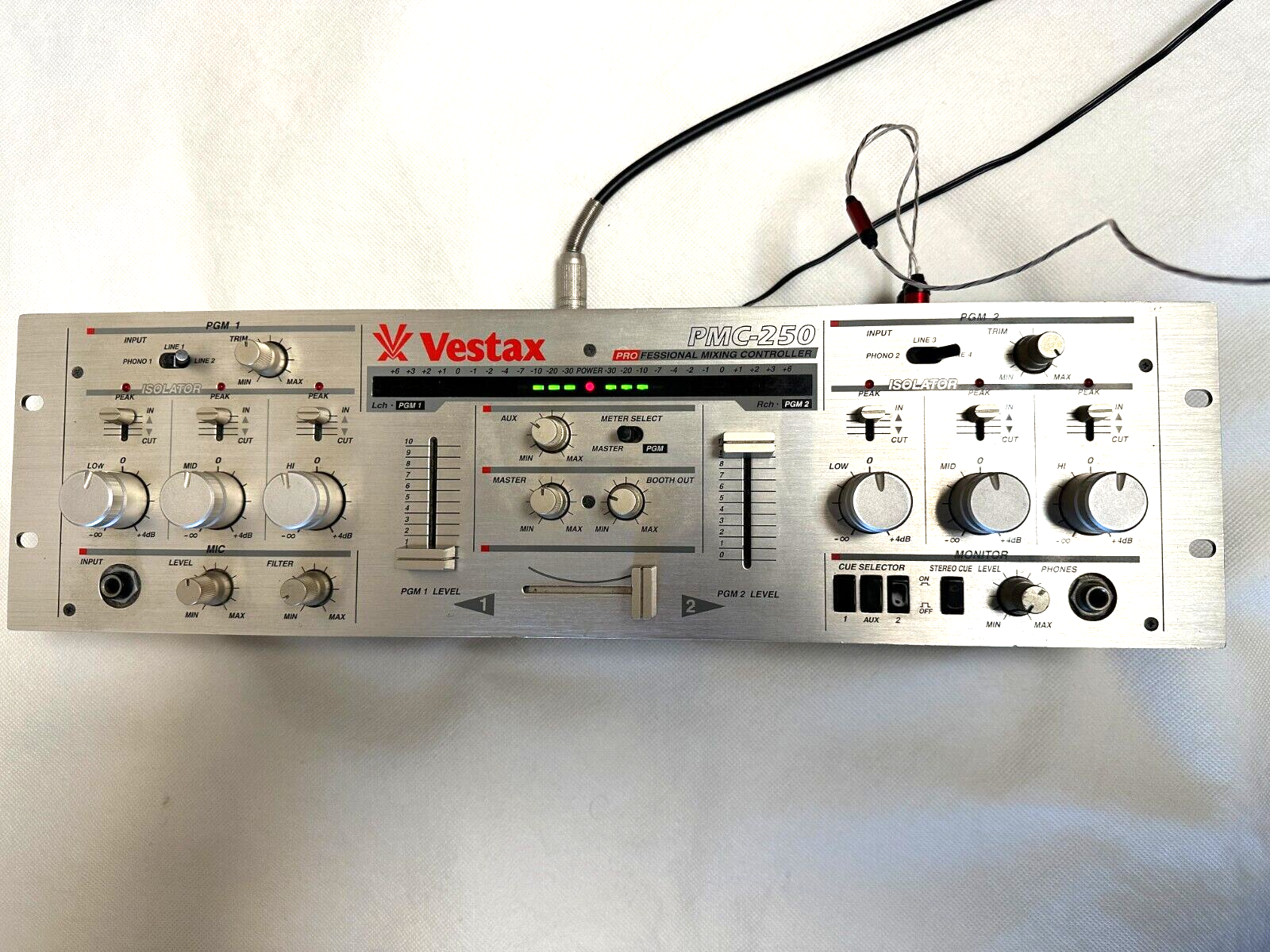 Vestax PMC-250 DJ Rotary Mixer Professional Mixing Controller