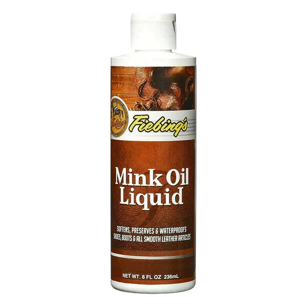 Fiebing's Mink Oil Liquid Leather Conditioner 8 Oz