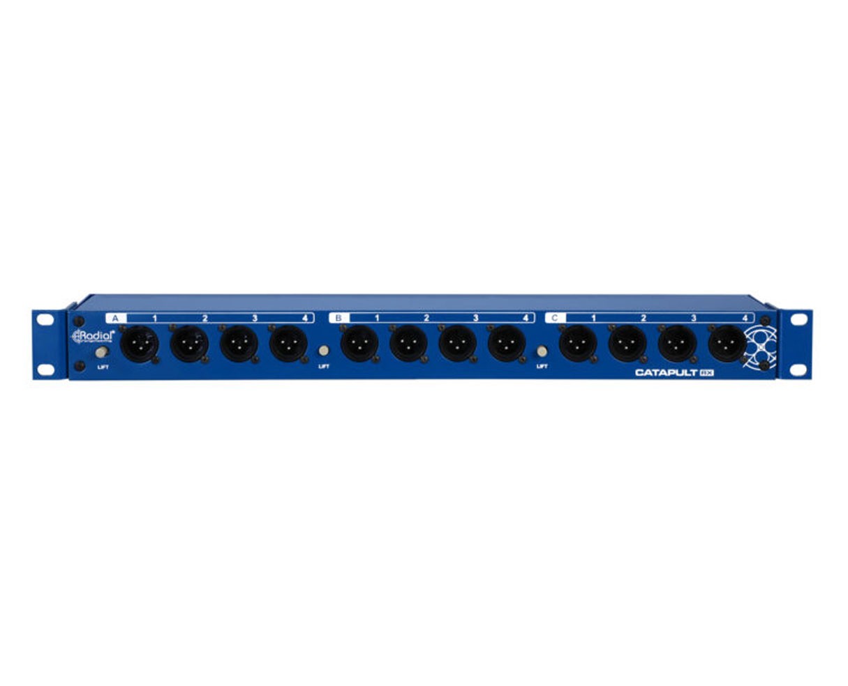 Radial Catapult Rack RX Cat 5 Audio Receiver