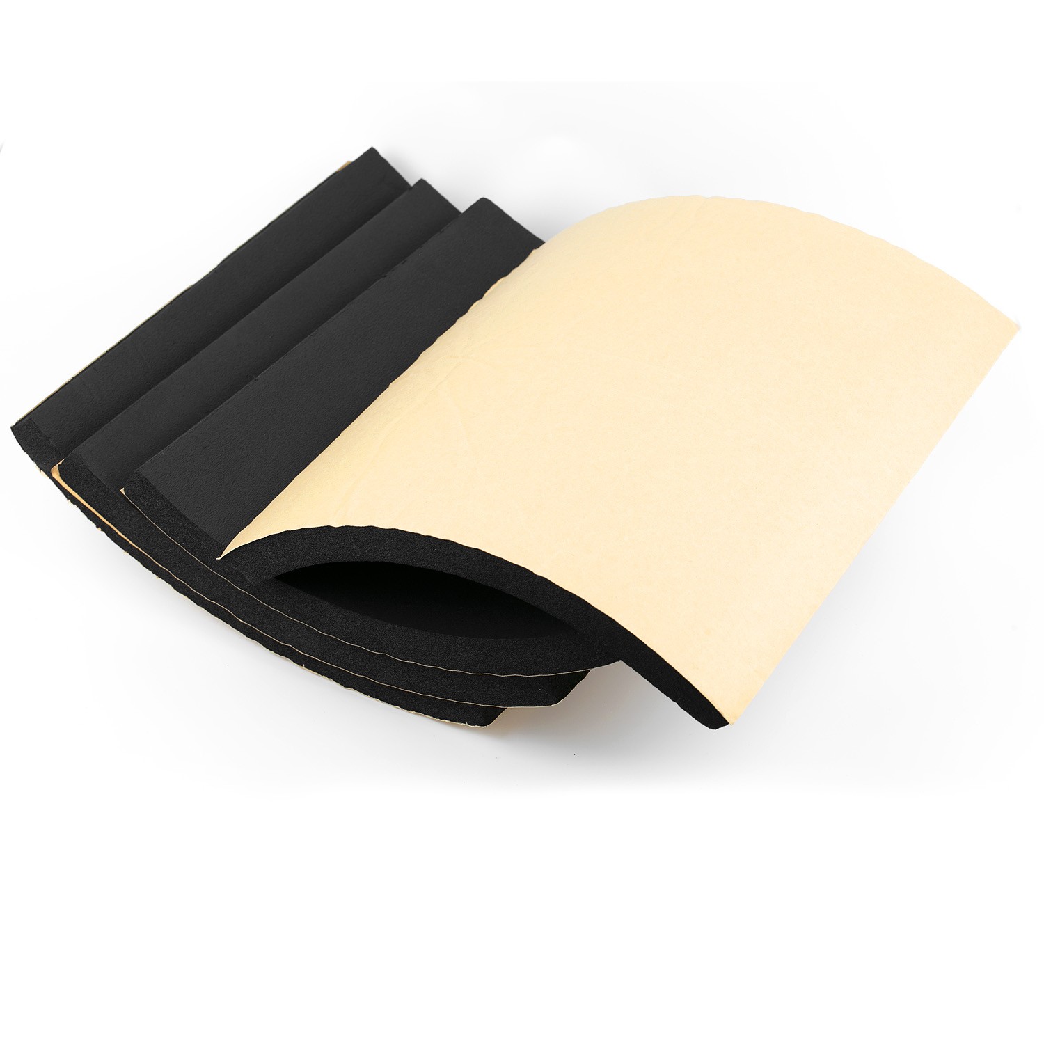 DIY Black Foam Sheet Self Adhesive Rubber Padding Neoprene Sponge Rubber Mat
