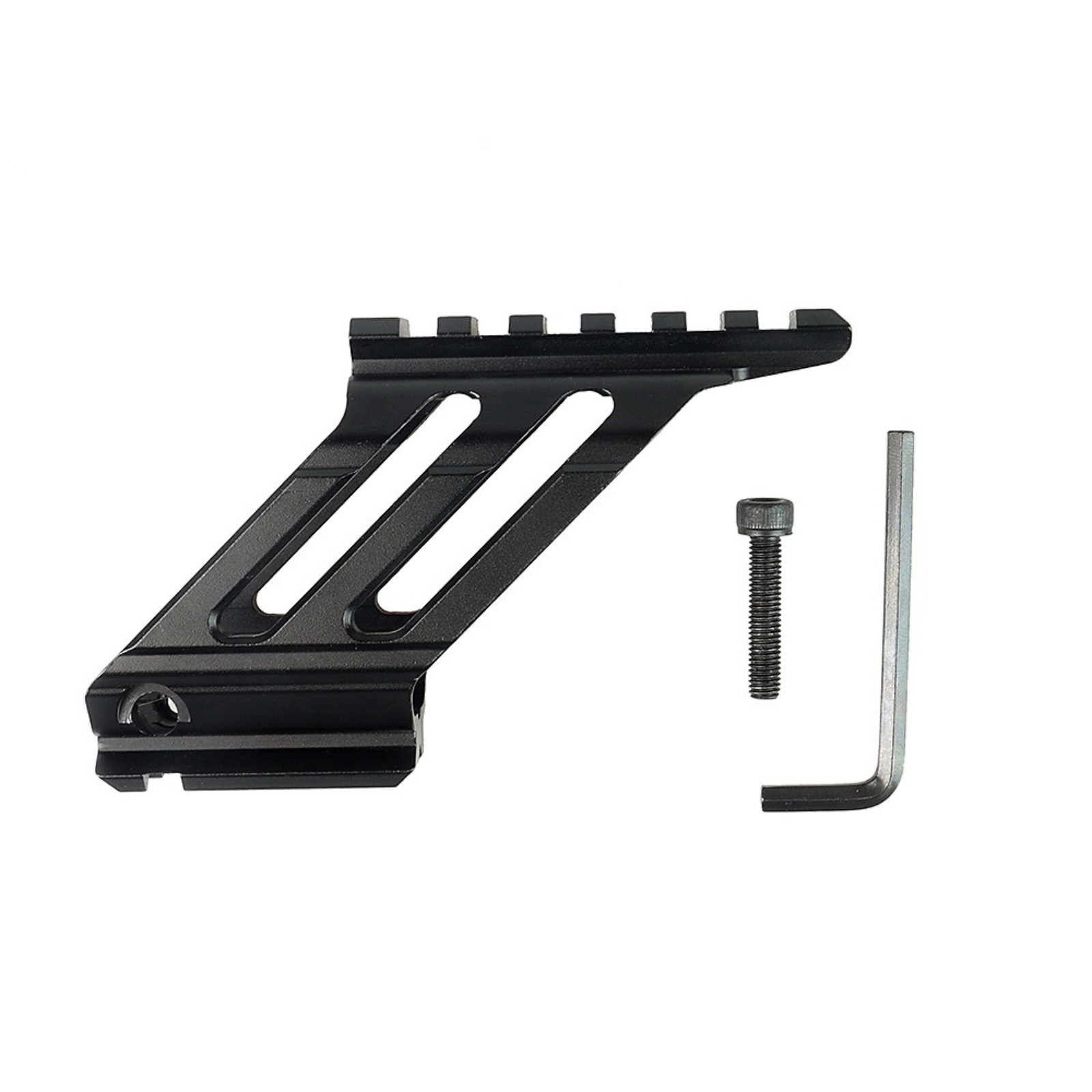 Aluminum Under Rail Mount Adapter Base Bracket CNC Metal Riser