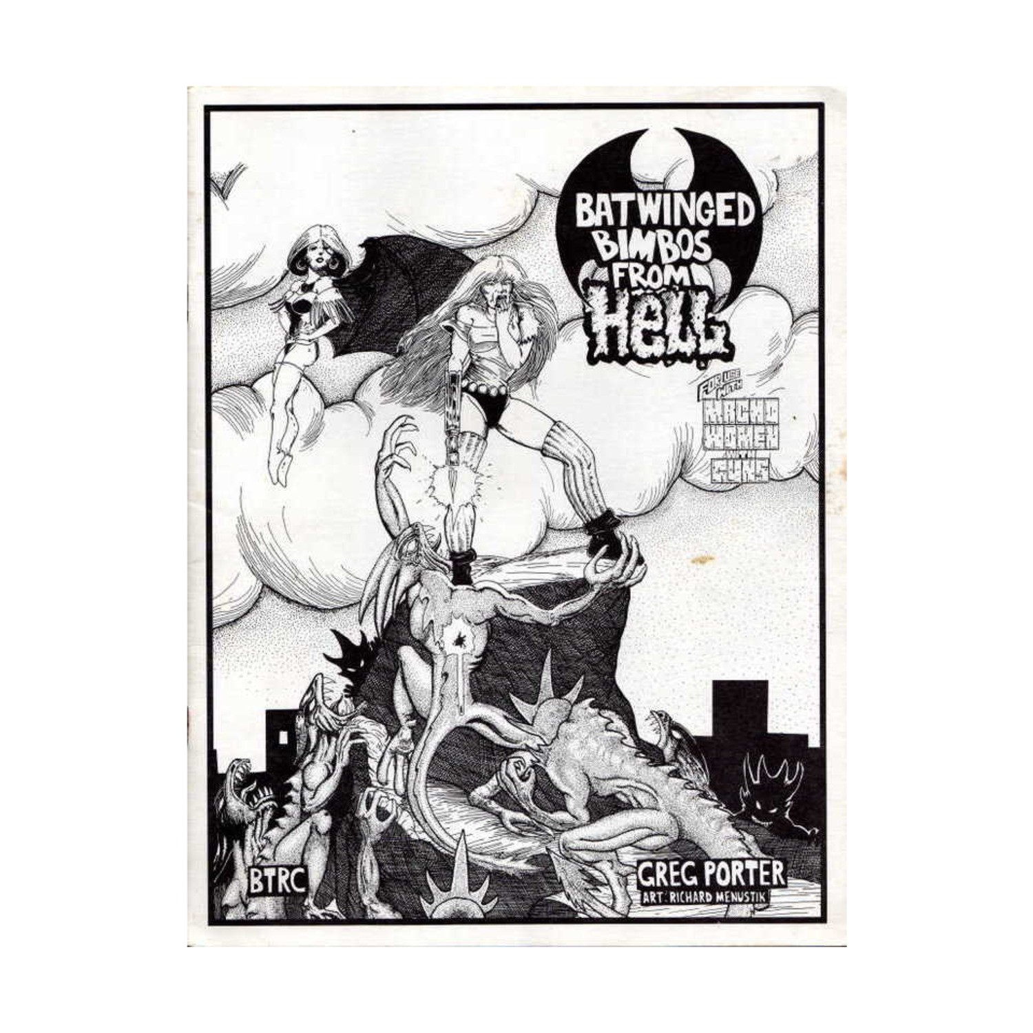 BTRC RPG Batwinged Bimbos from Hell VG+