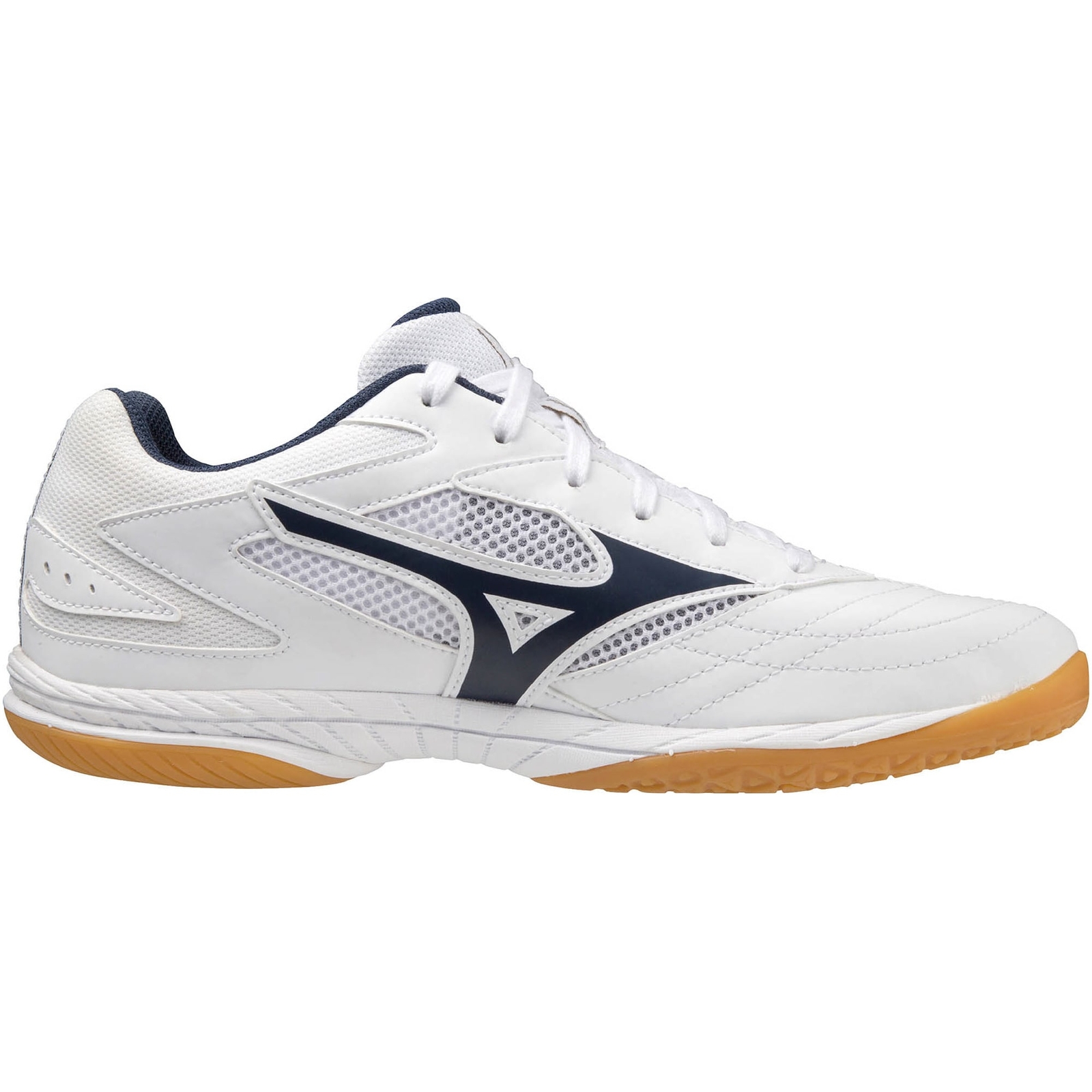 Mizuno Table Tennis Shoes WAVE DRIVE 9 81GA220514 White / Navy / Gold