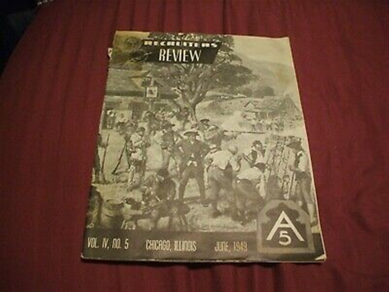 ARMY RECRUITERS REVIEW - June 1949
