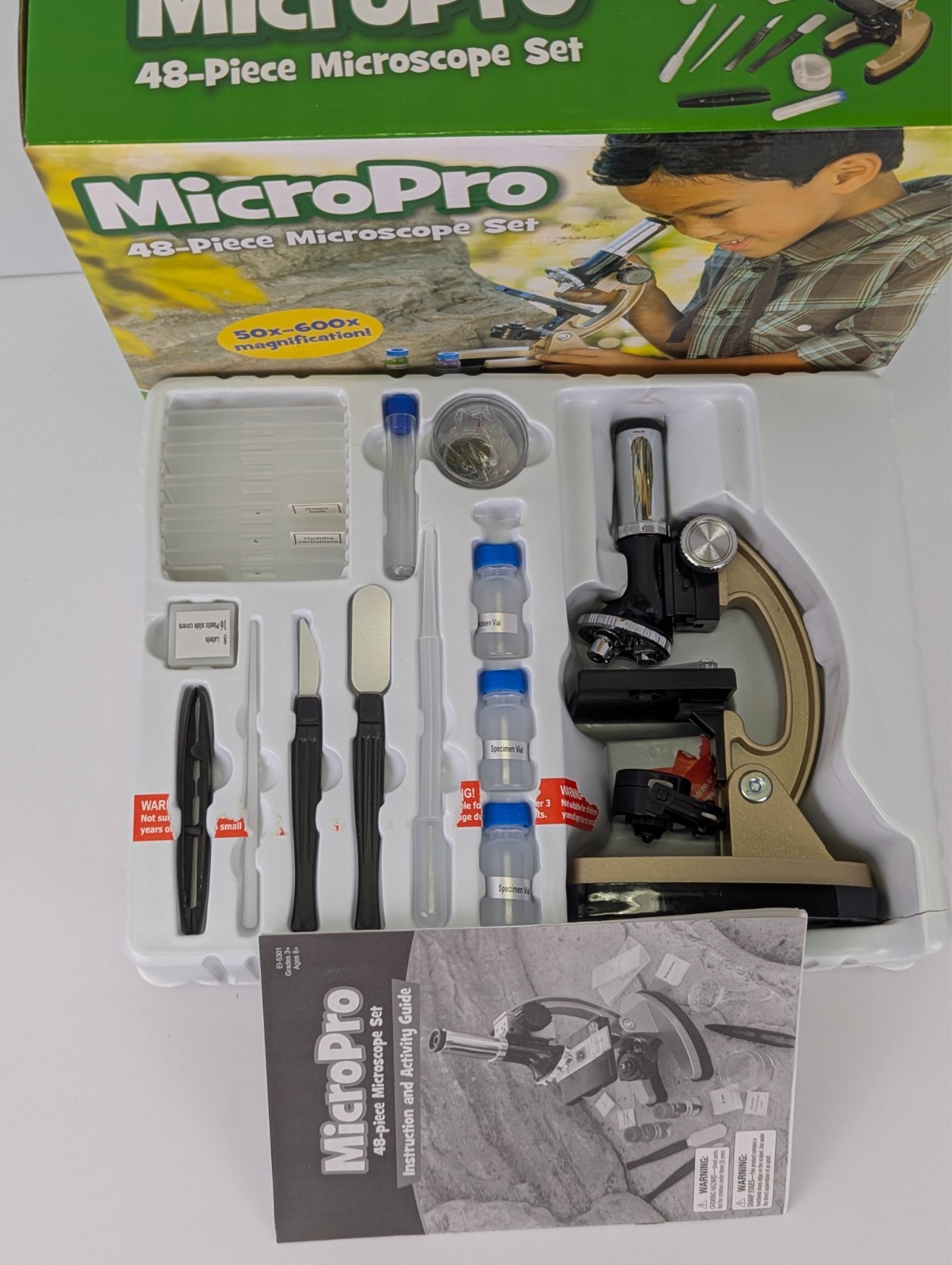 MicroPro 48 piece set Microscope by Educational Insights