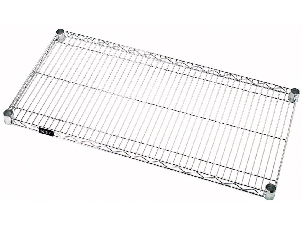 Quantum Storage 1824C - Quantum Shelving Sys tem 18 inch x 24 inch Chrome Wir