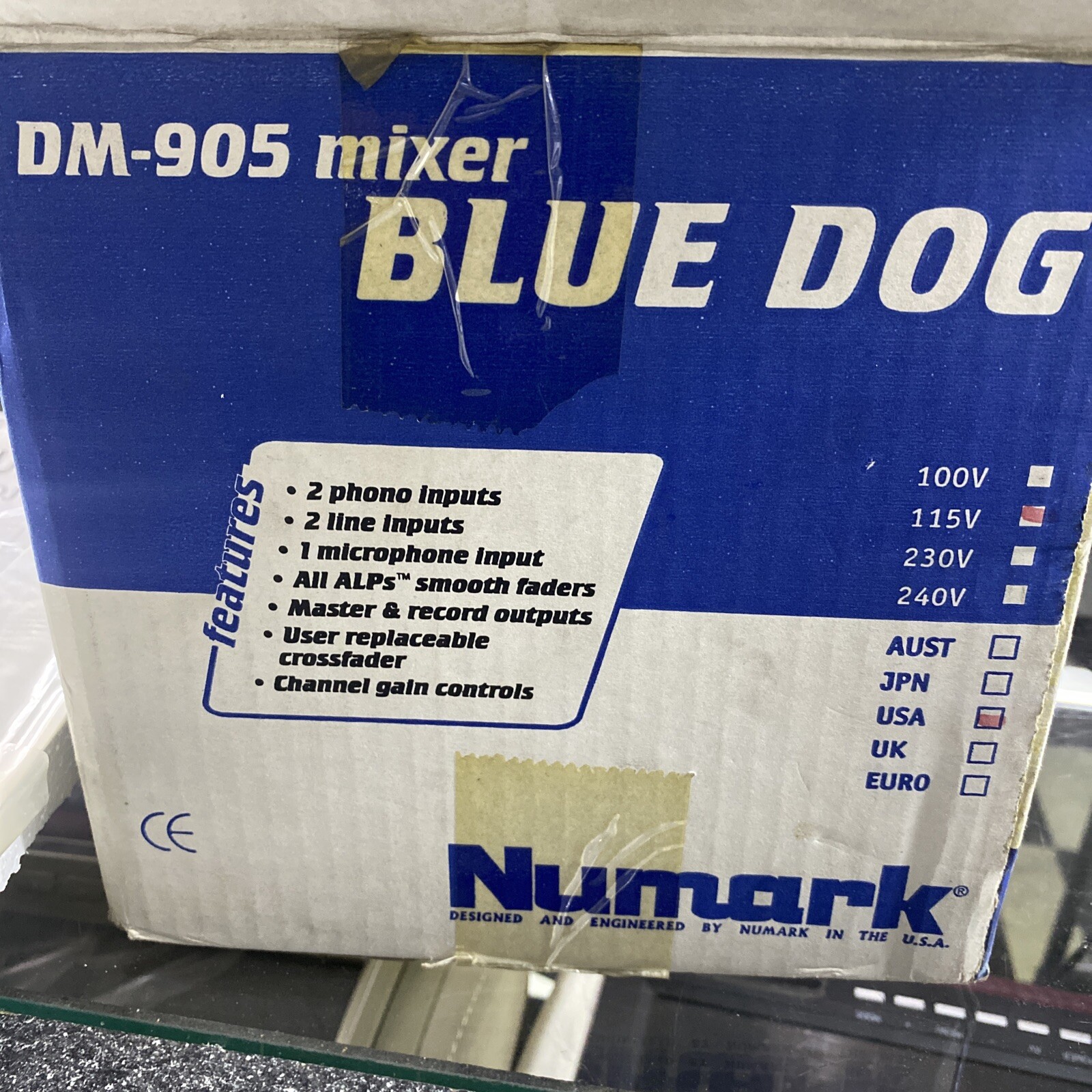numark mixer dm905 ( Missing The Power Plug)