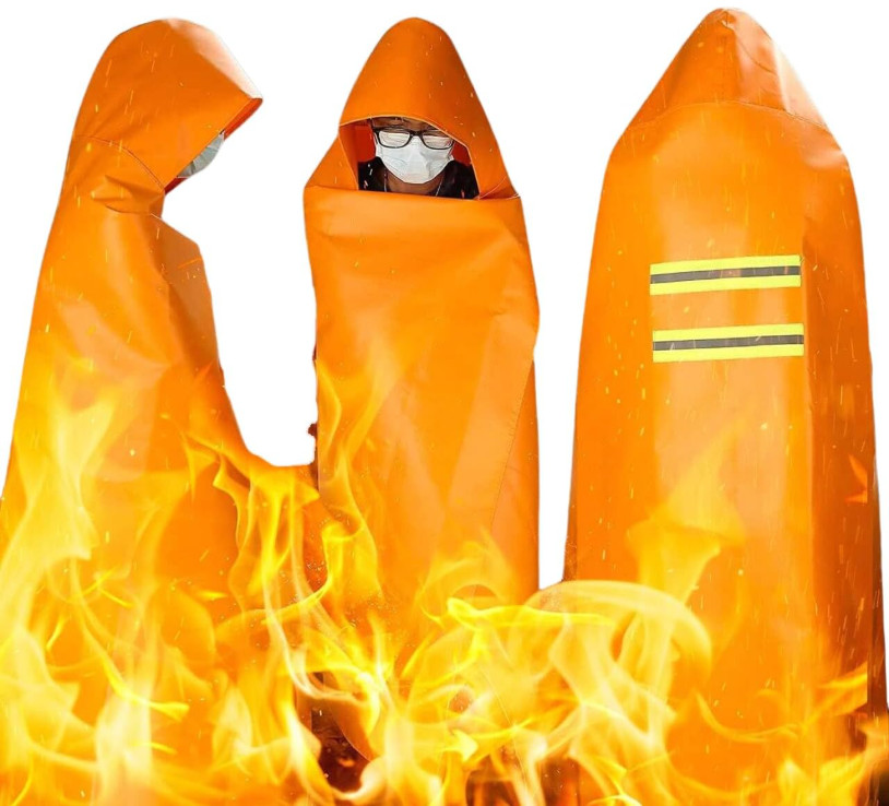 Capa ignífuga grande de escape, protección contra incendios para hogar, Nuevo