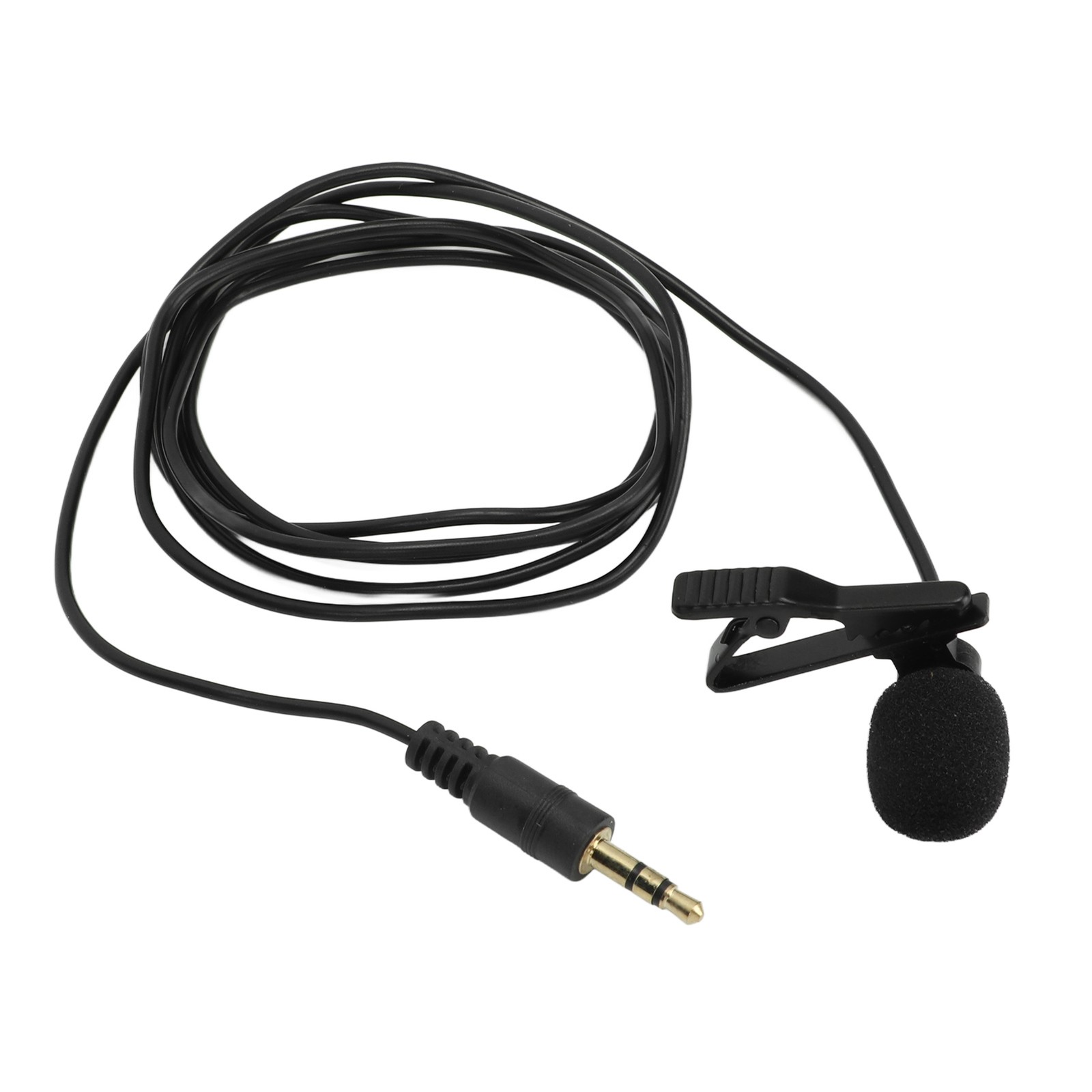 Lavalier Microphone Noise Reduction Omnidirectional Clip On Mic For Interview