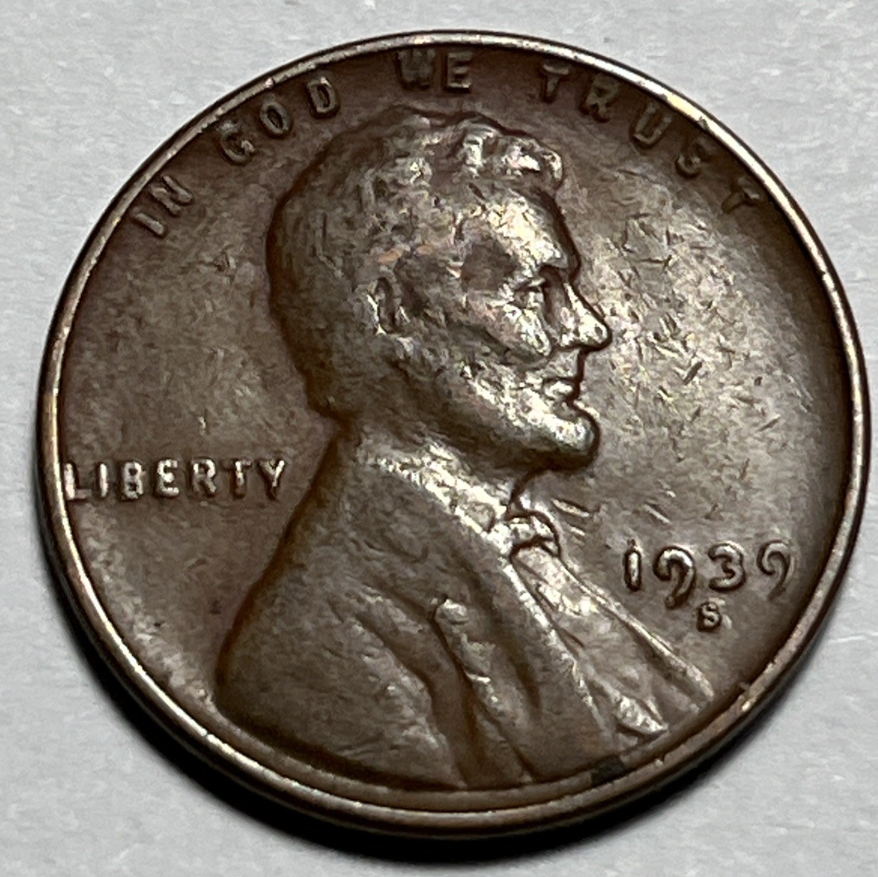 1939 S/S LINCOLN WHEAT PENNY S OVER S RPM DDO ERRORs