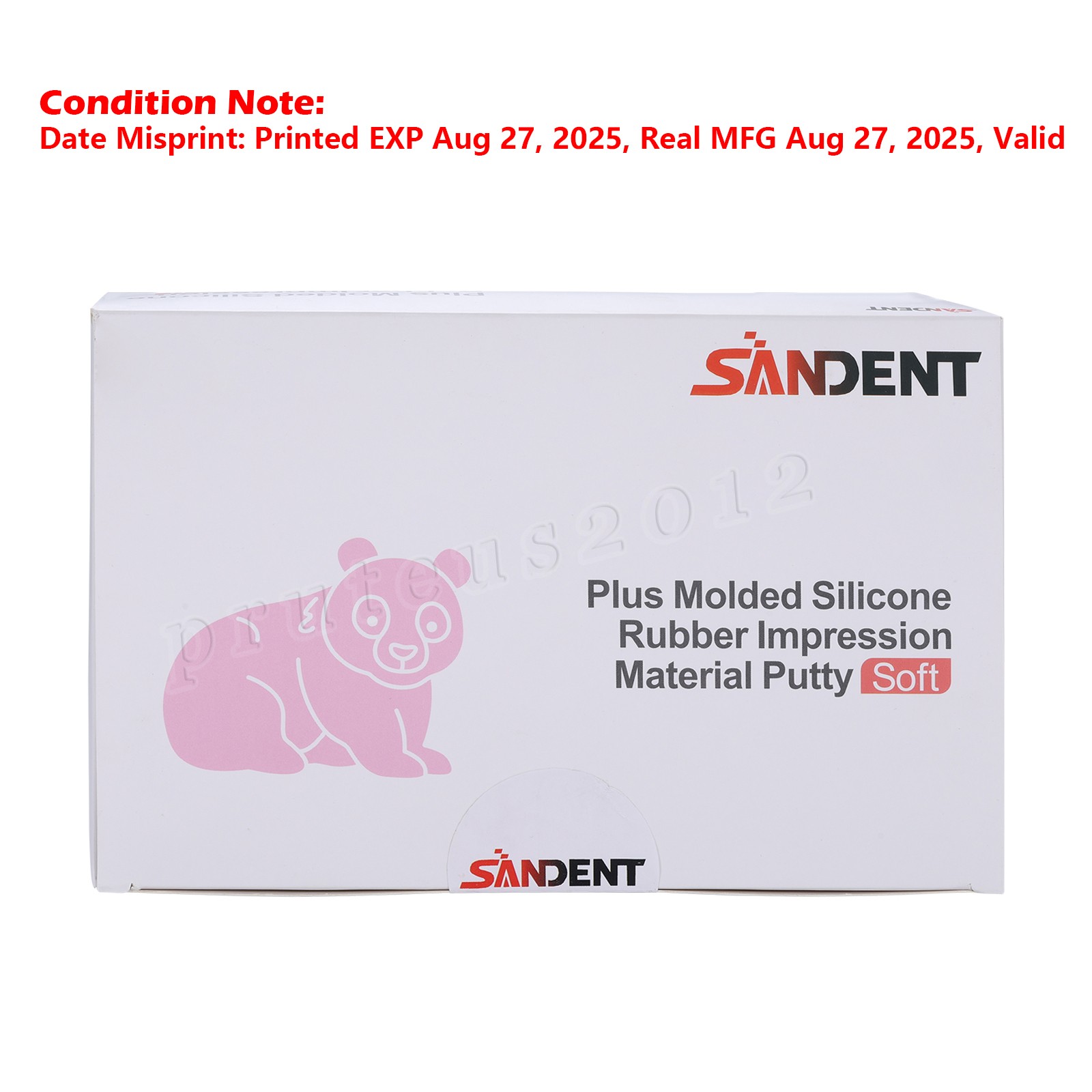 2 Sets Dental Putty PVS VPS Impression Material Base Normal Set 2 x 400g