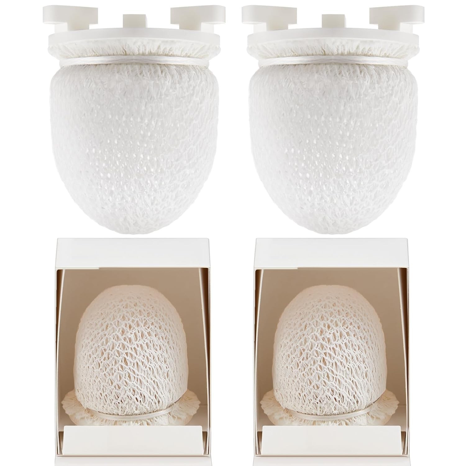 4 Pack Gas Mantles for Outdoor Gas Lamps Preformed Gaslight Mantles for Lamp ...