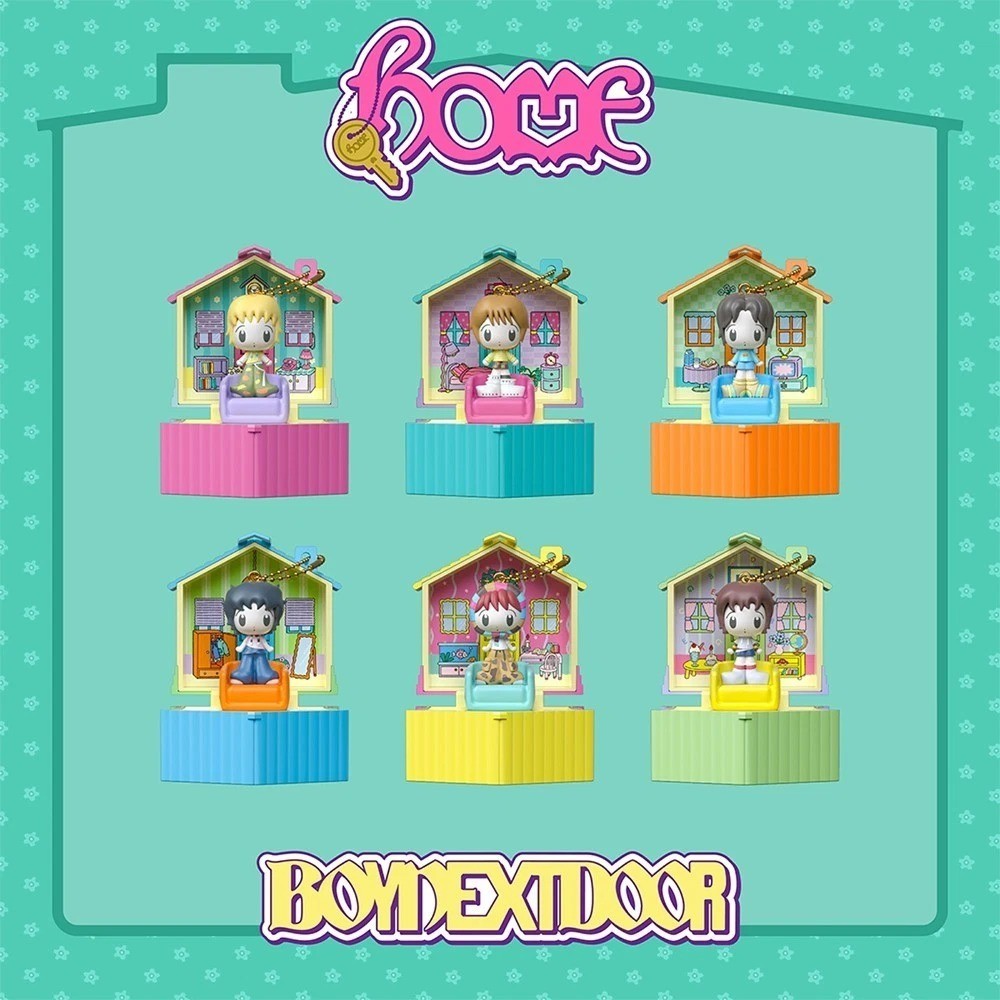 BOYNEXTDOOR HOME 1st Studio Album POCKET HOME Ver/NFC+Home+Figure+Sofa+Card+GIFT