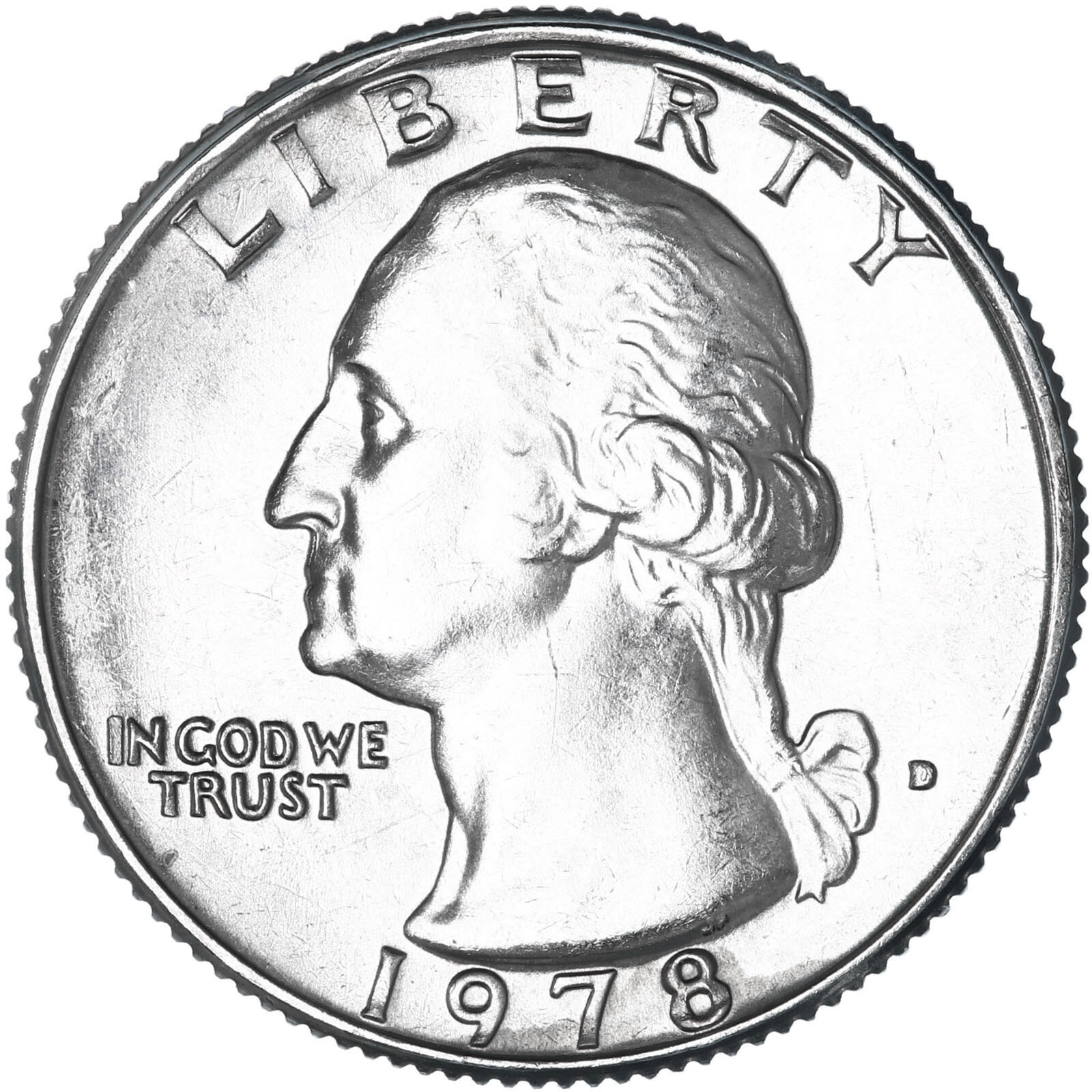 1978 D Washington Quarter BU US Coin