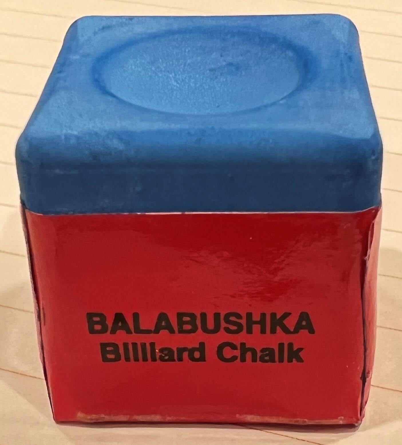 (1) Piece Of Vintage Balabushka Chalk. NOS Balabushka Blue Chalk