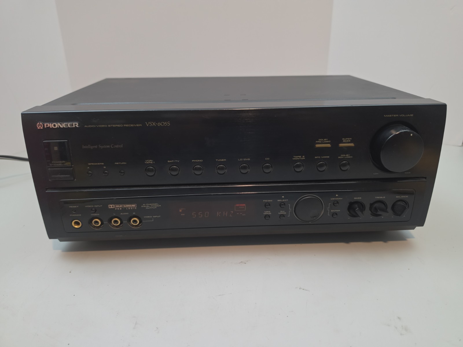 Pioneer VSX-605S Stereo Receiver Working. Very Good Vintage