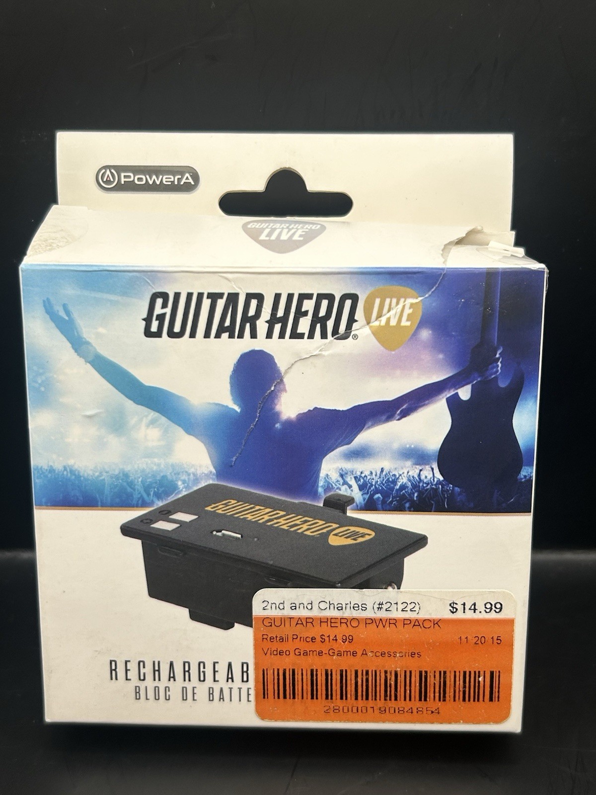 New! Guitar Hero Live Rechargeable Battery Pack XBOX One & 360 PS3 & PS4