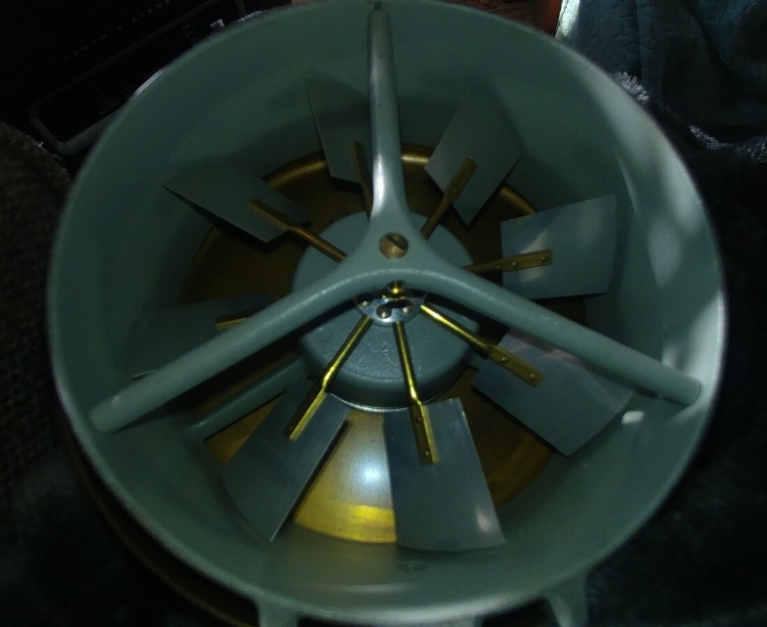 Cenco Anemometer In Brass Case