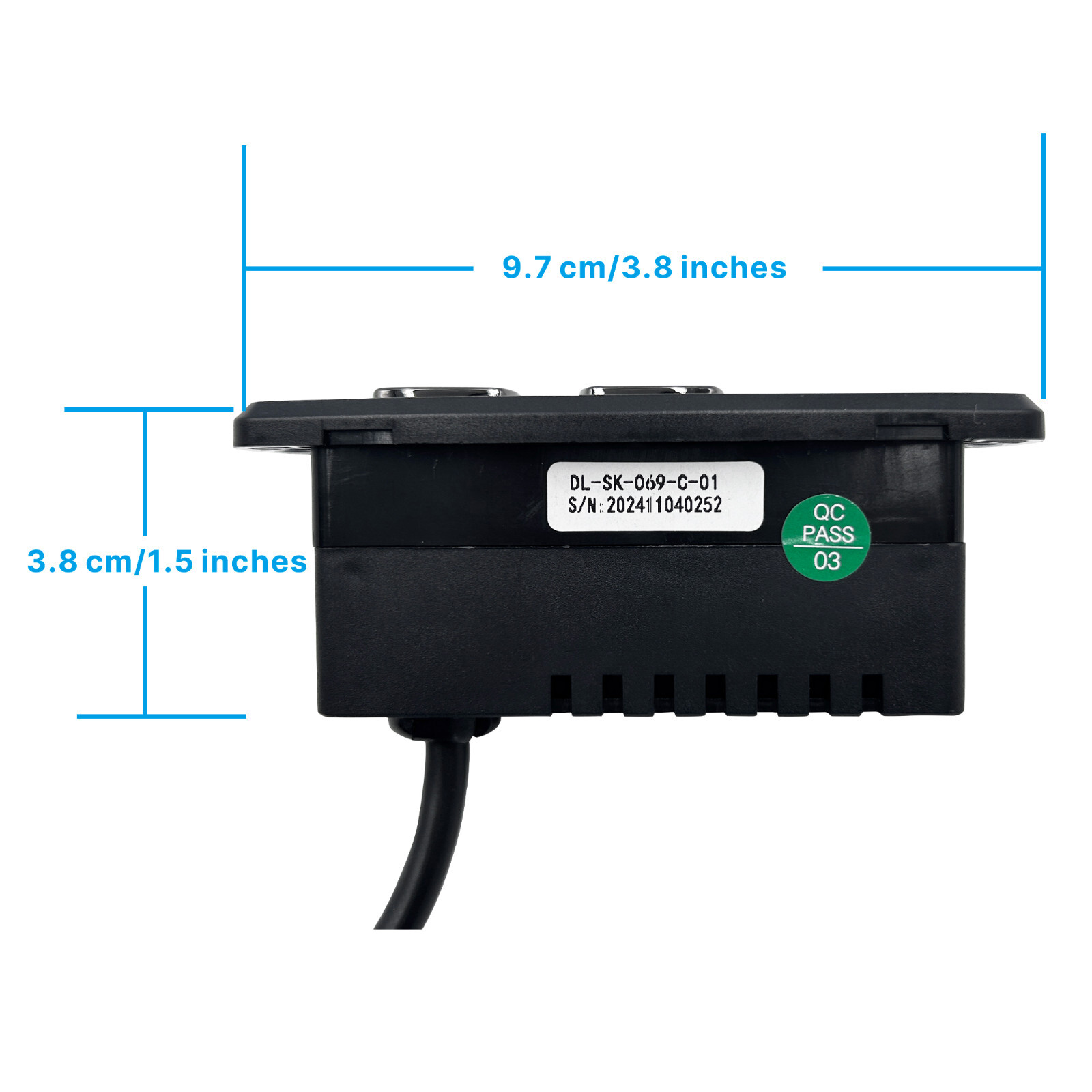 4 Button 5 Pin Recliner Switch DL-SK-069-C-0 Lift Chair Controller With USB A C