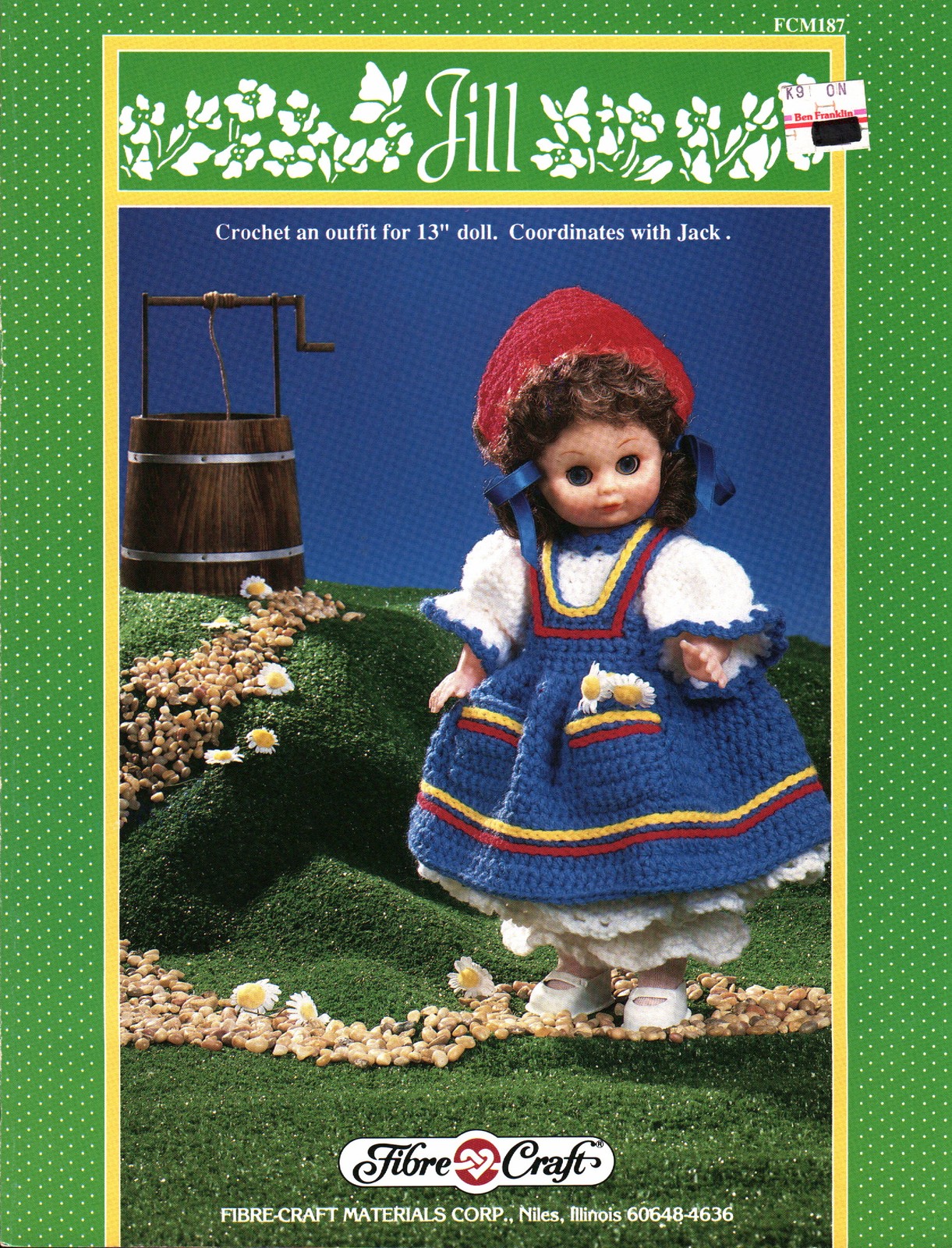 Jill Crochet Doll Clothes | Fibre Craft FCM187