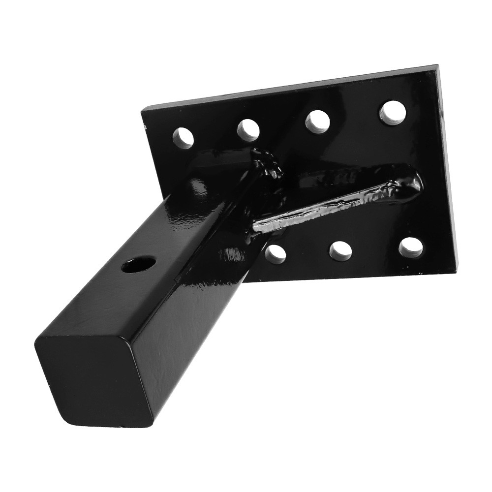 2" Square Tow Hitch Receiver 8-Hole 10,000 lb Adjustable Square-Hook Mount