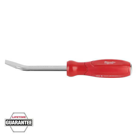 Milwaukee Tool 45-74-9224 Pry Bar, All Metal Core, Comfortable Tri-Lobe Handle,
