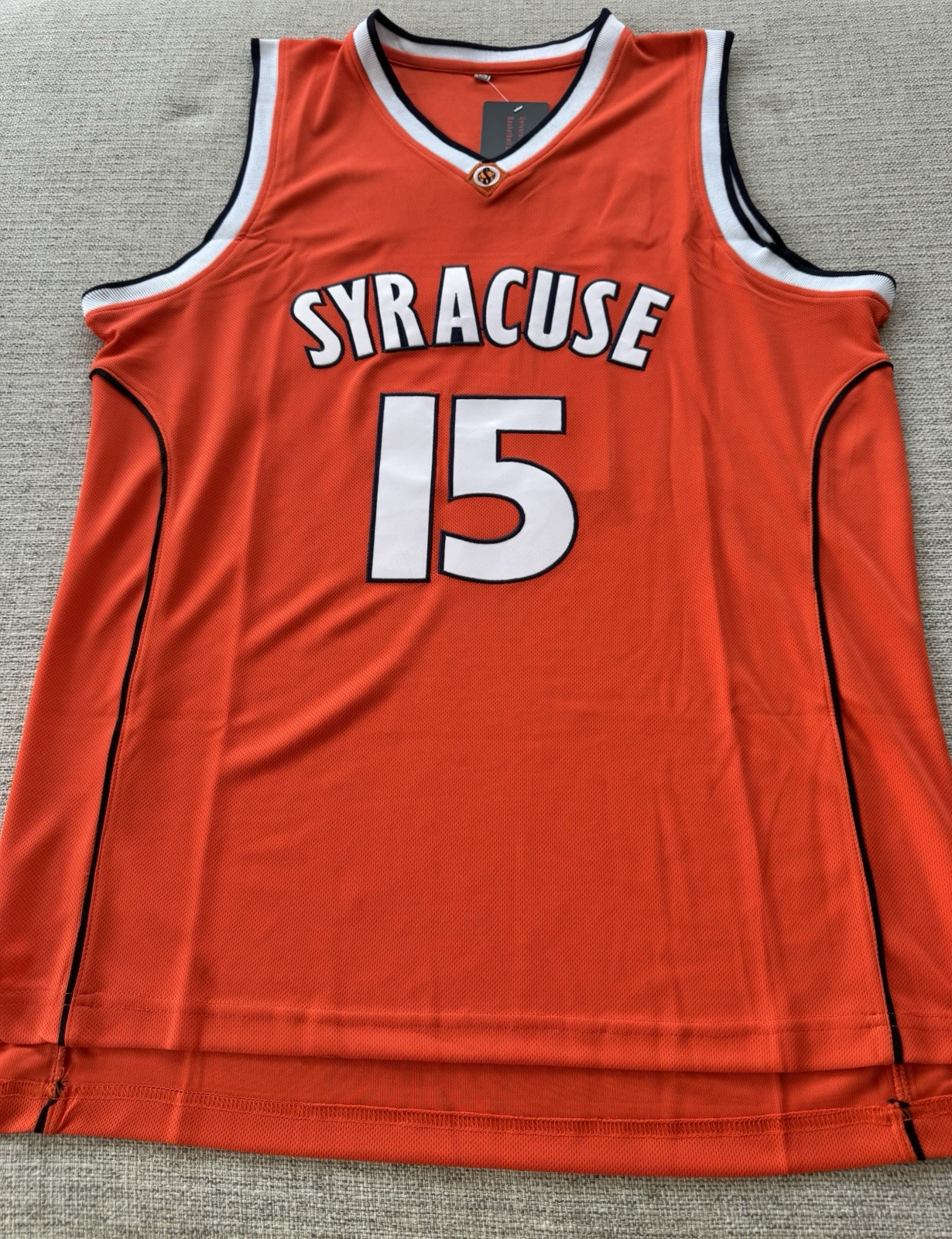 VTG Syracuse Orange Carmelo Anthony Basketball Jersey #3 Mens Large