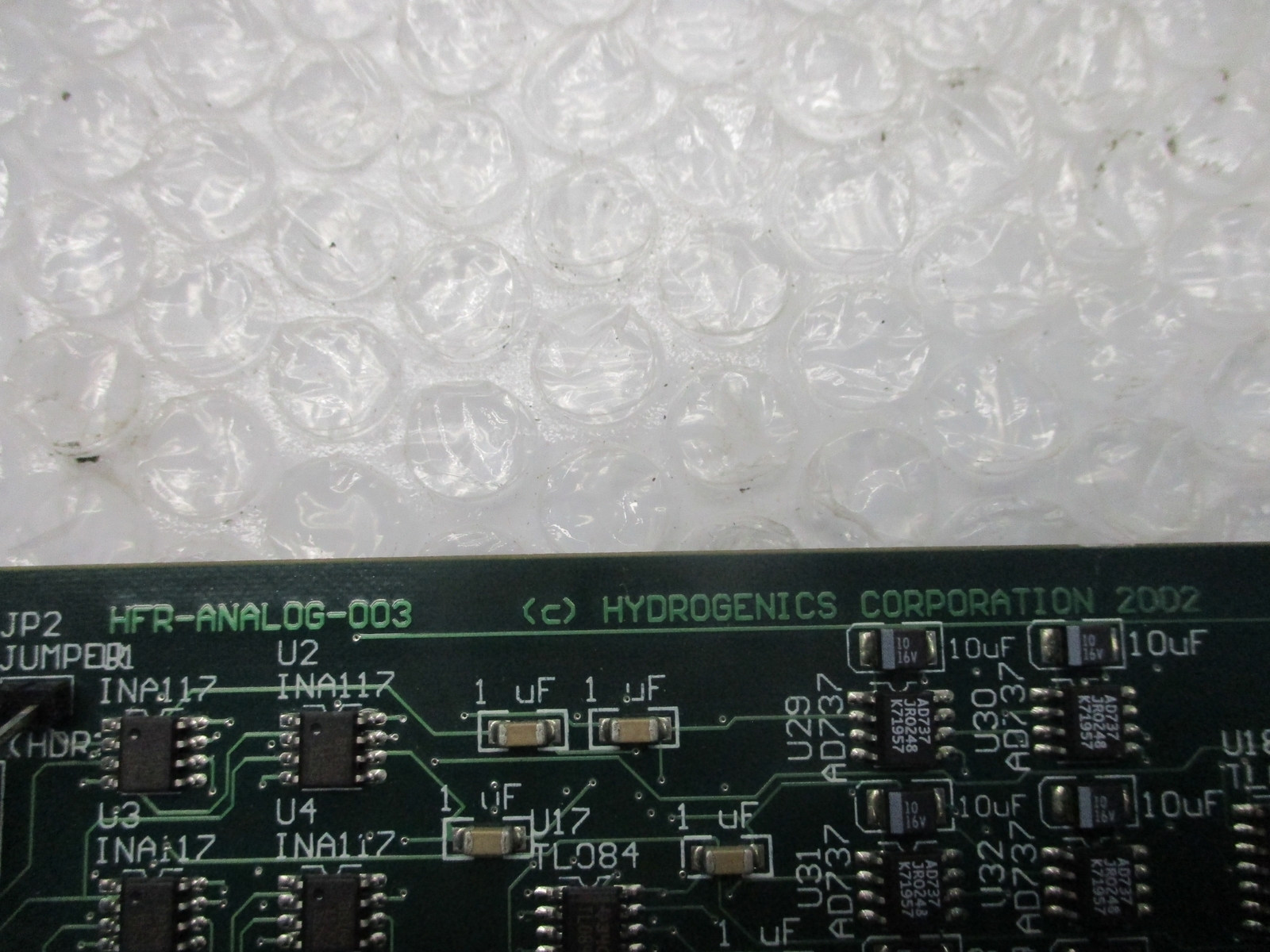 HYDROGENICS CORP HFR-ANALOG-003 CIRCUIT BOARD NSNP