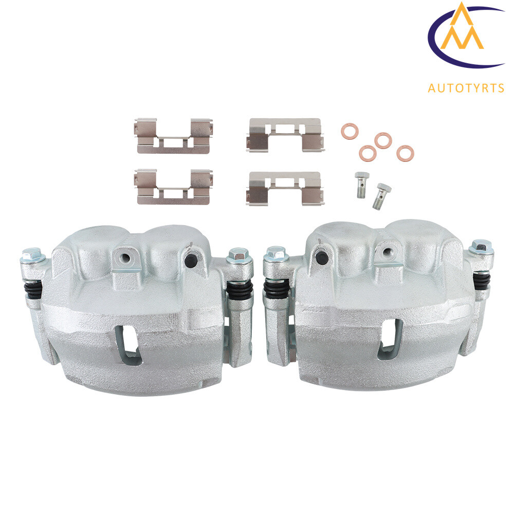 2× Front Left & Right Side Brake Caliper For 2009 Ford F-150 2009-2014 Ford Lobo