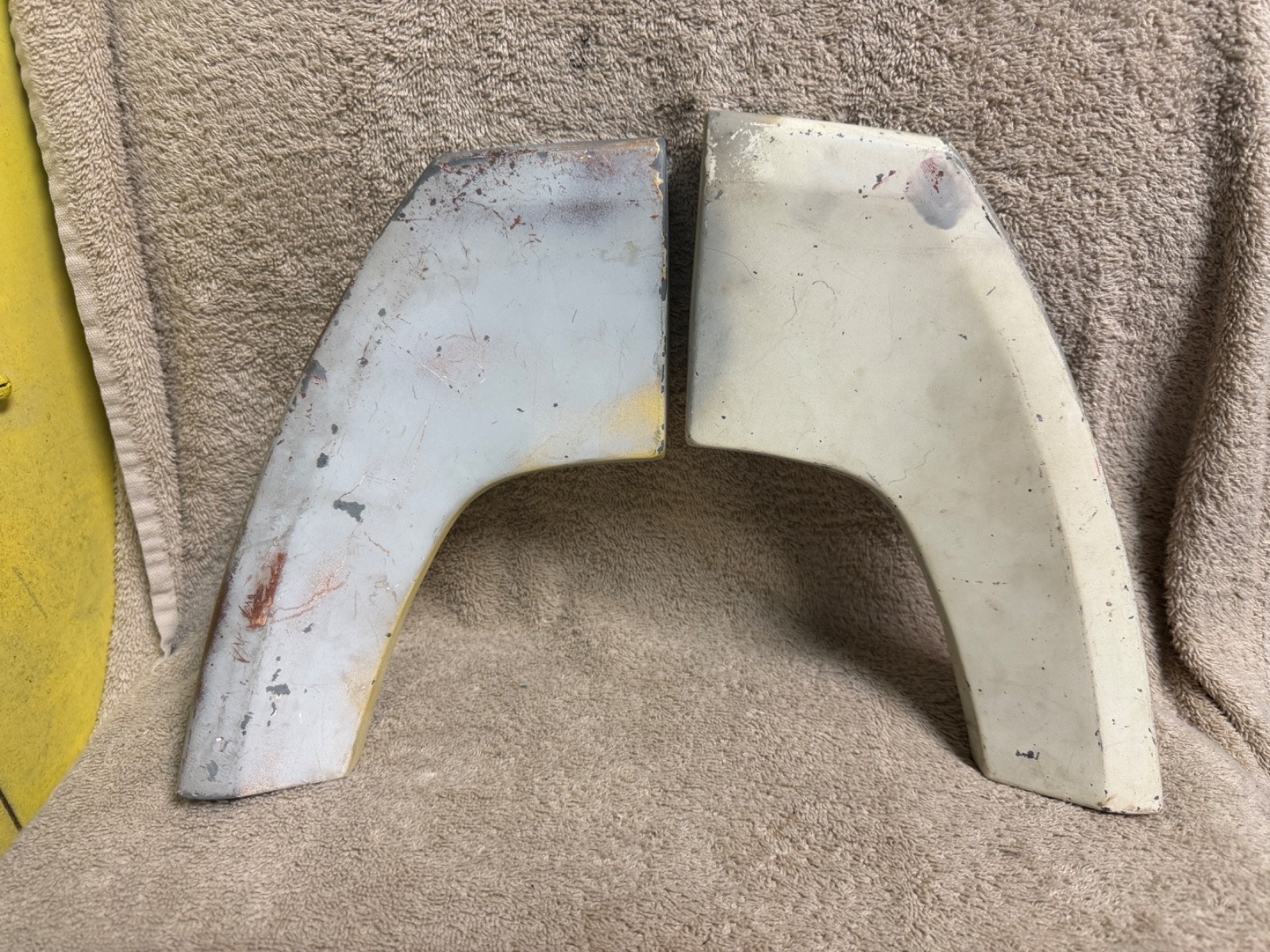 USED D3ZB-6528519-AB 1973 MUSTANG COUPE CONVERTIBLE 1/4 PANEL EXTENSIONS LH RH