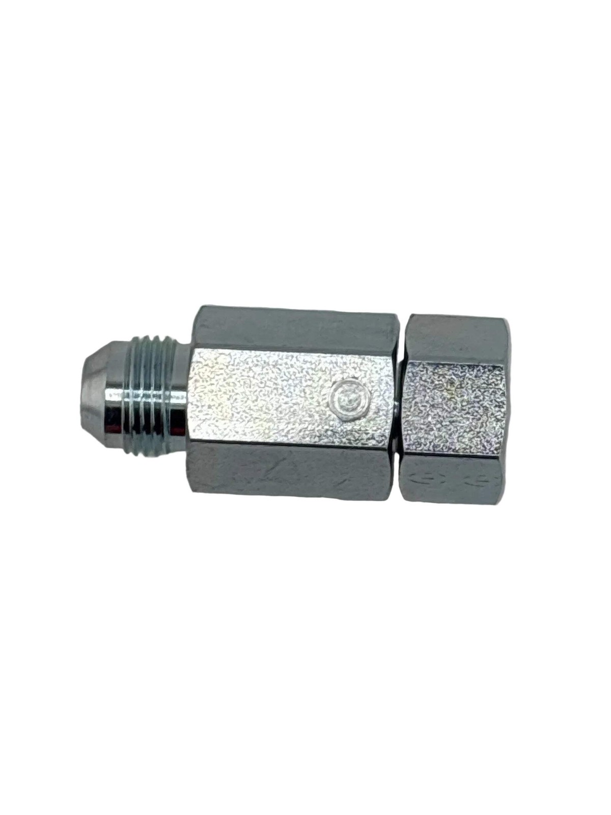 Tompkins LS-2406 Series JIC 37° Flare to JIC Live Swivel Hydraulic Adapter