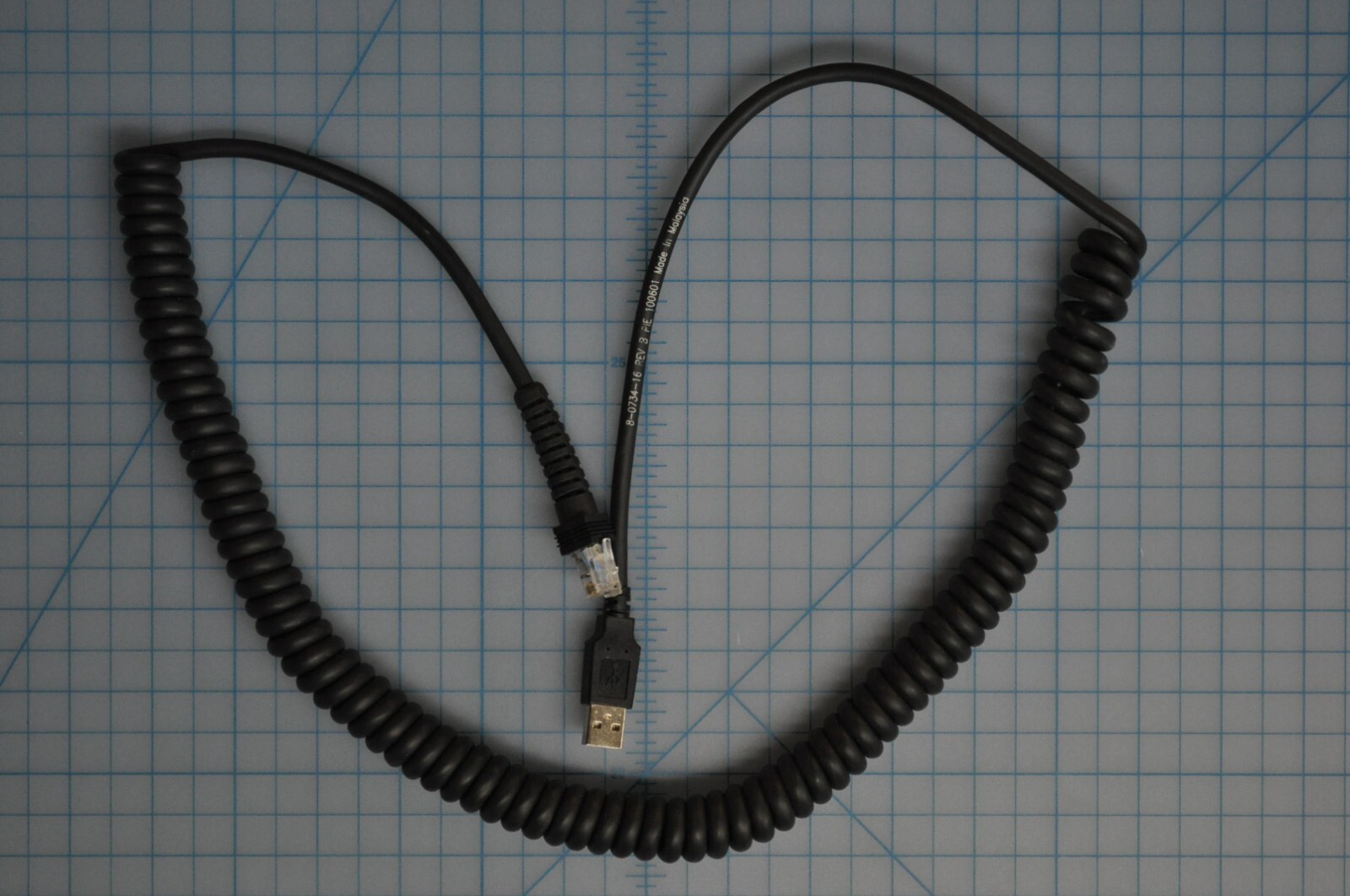 DATALOGIC Magellan 1000i POT Full Speed USB Cable Grade A 8-0734-16