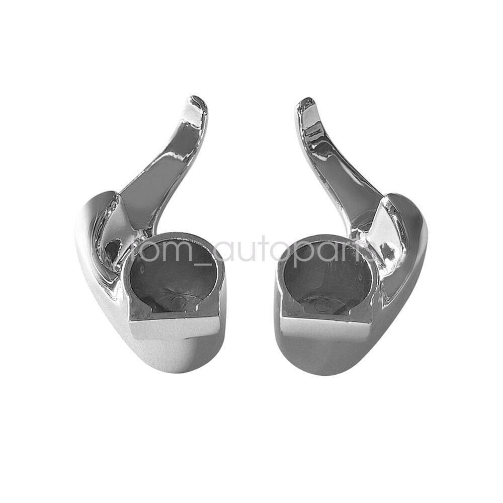 Locking Vent Window Handle Chrome Pair For Chevy GMC Blazer Jimmy Suburban New