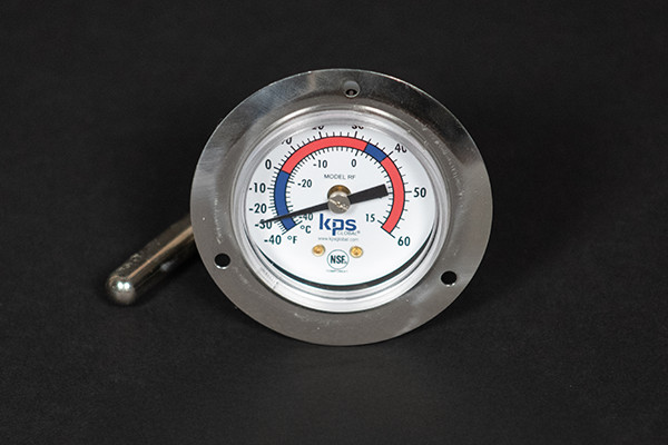 ✅New KPS 2” Diameter Color-Zoned Dial with 1' long probe✅