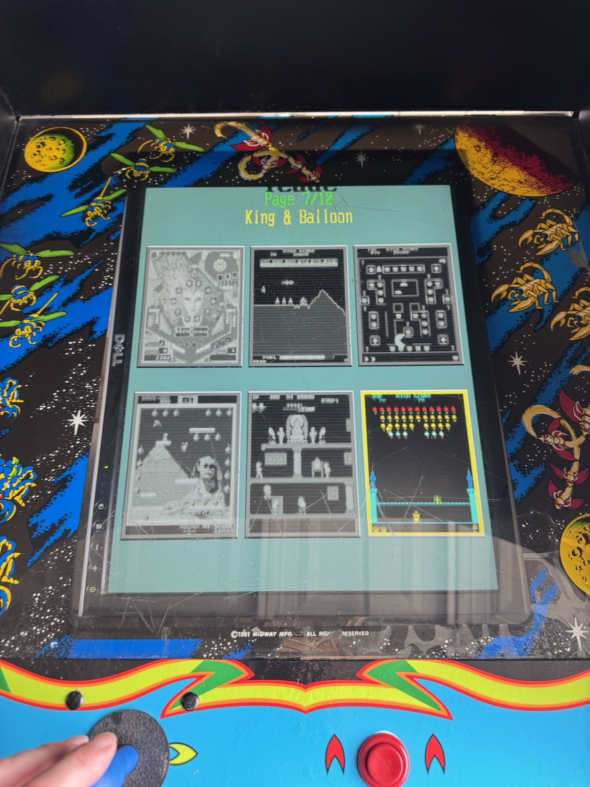 Galaga Arcade Game Plus