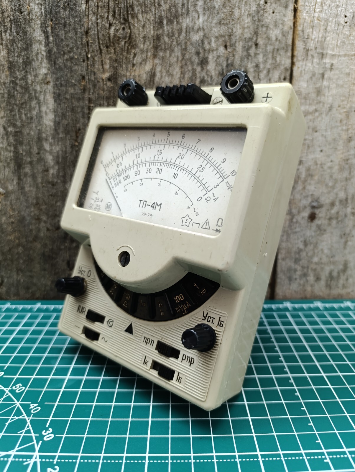 Transistor tester TL-4M USSR multifunctional multimeter vintage.